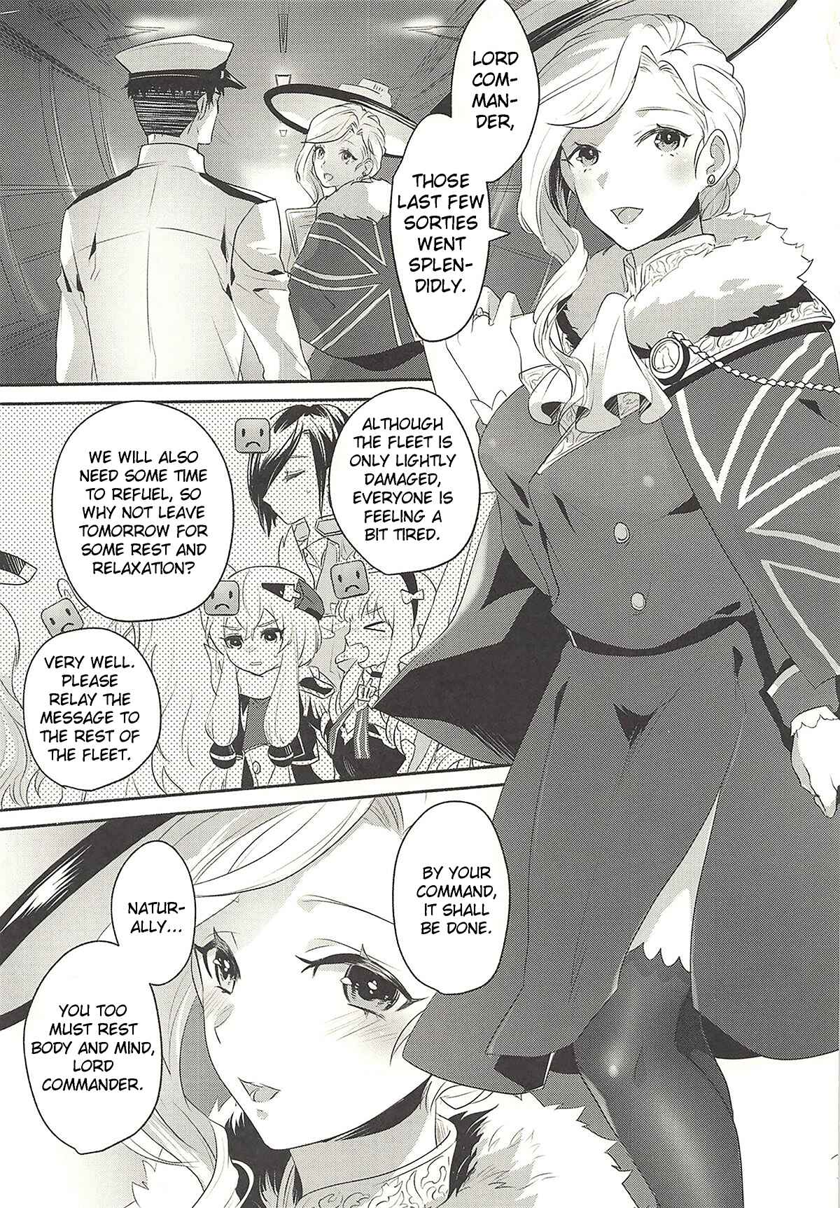 Page 2 Chapter Unknown_e3ae Azur Lane: Hood-san to Shinkon Seikatsu (Doujinshi)