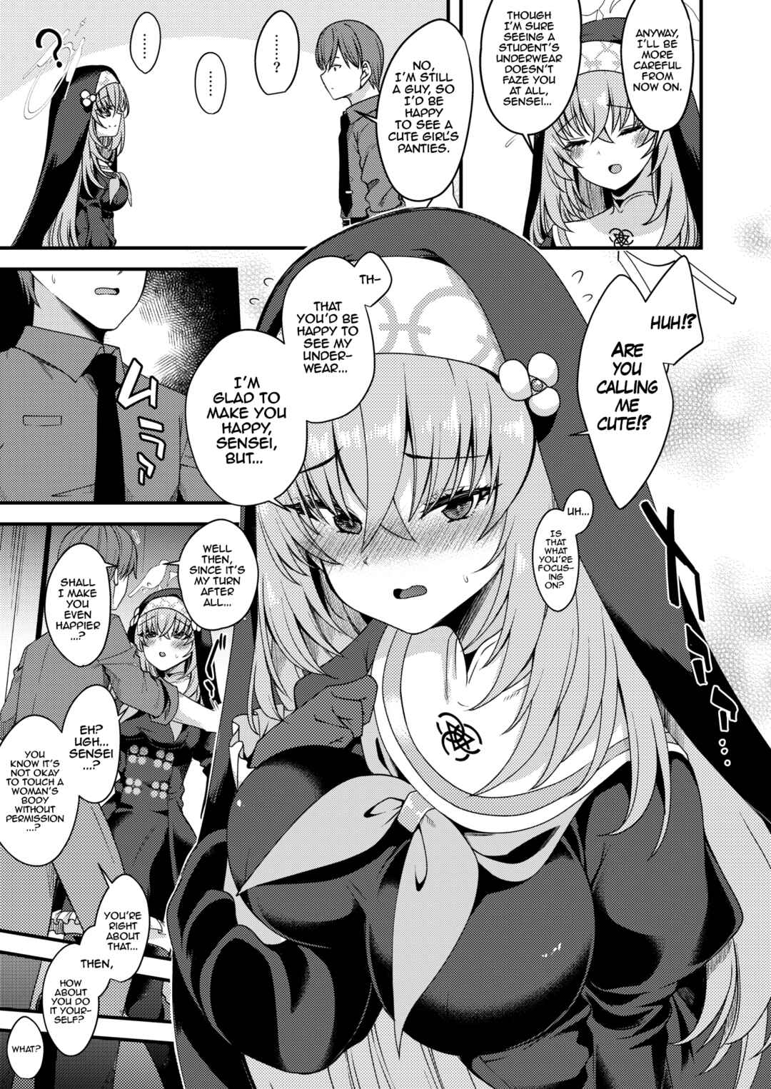 Page 4 Chapter Unknown_827f Blue Archive - Sakurako-sama wa Nani mo Shiranai (Doujinshi)
