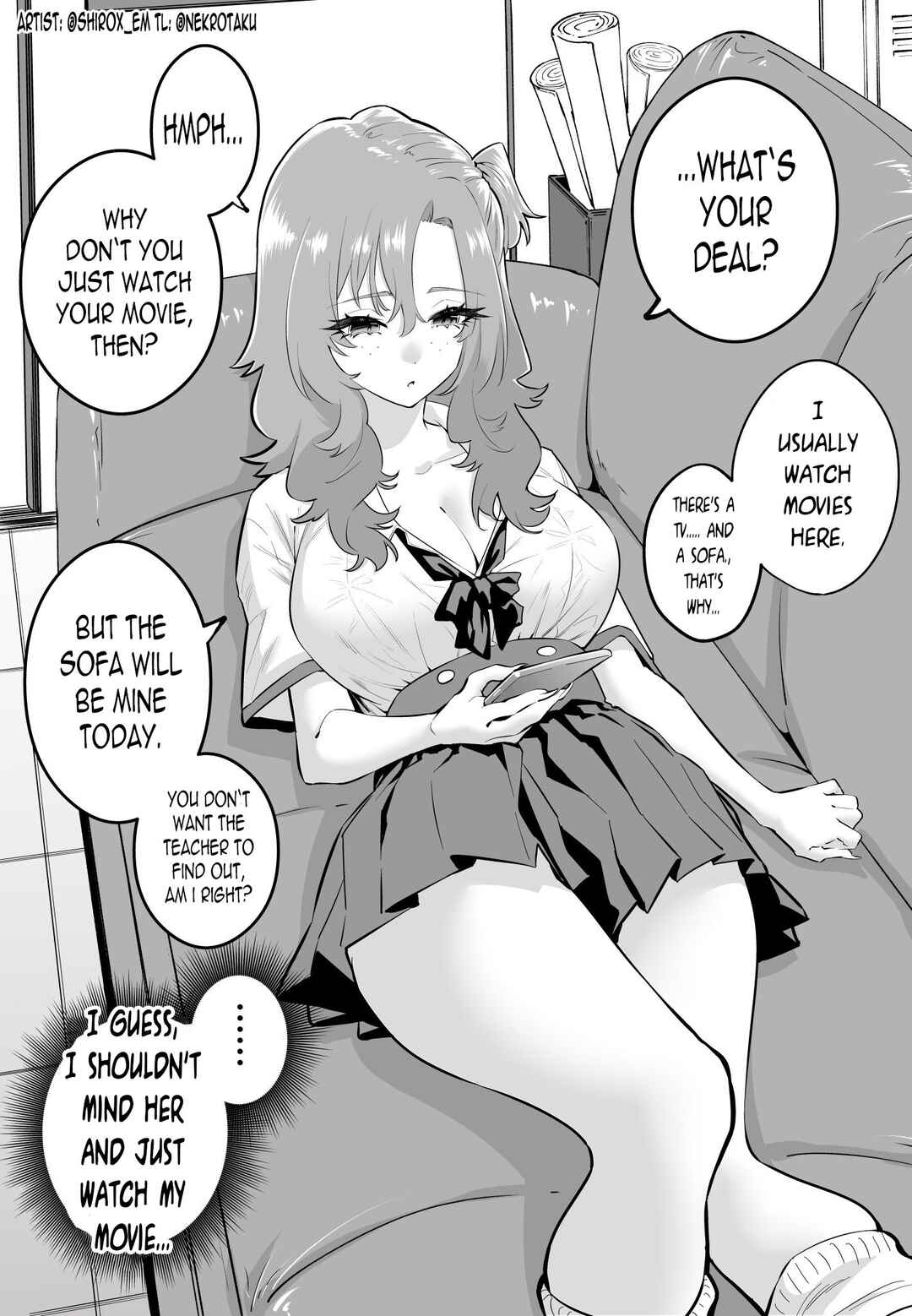 Page 1 Chapter Unknown_d712 The Story of How I Became Friends with an Upperclass Gal