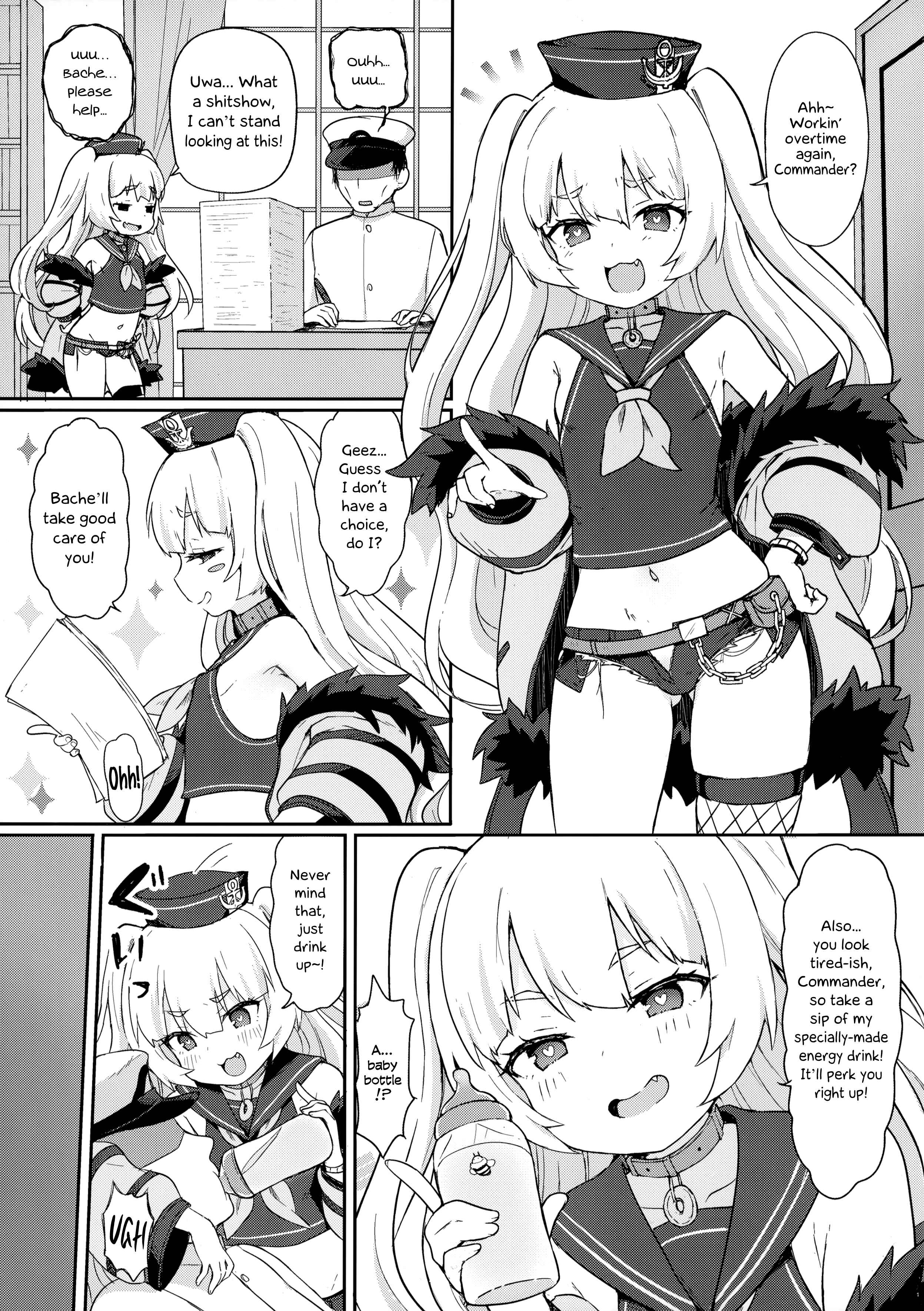 Page 2 Chapter Unknown_2af9 Azur Lane - Leave Everything To Bache! (Doujinshi)