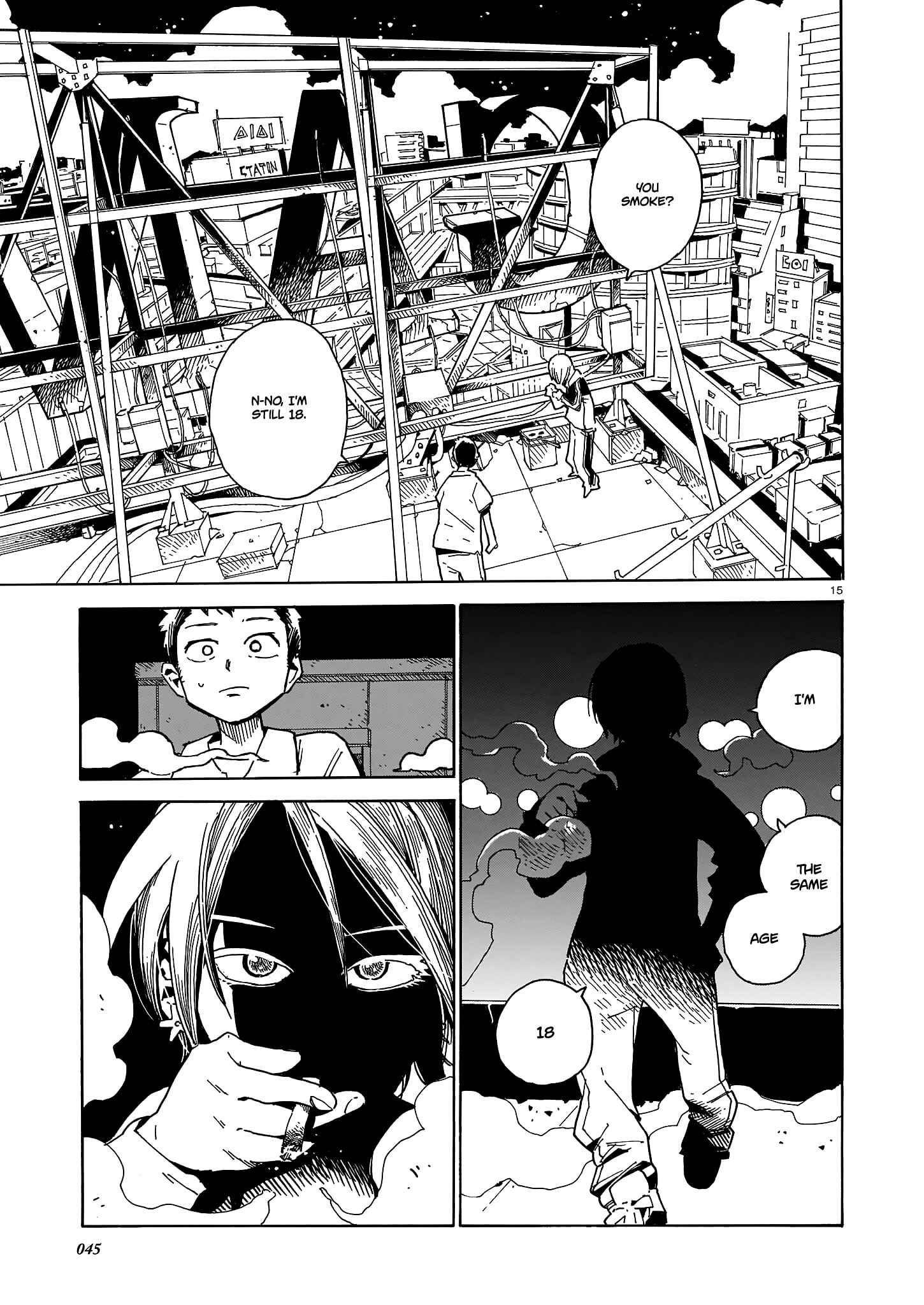 Page 15 Chapter Unknown_9806 Night Game (YAMAMOTO Kazune)