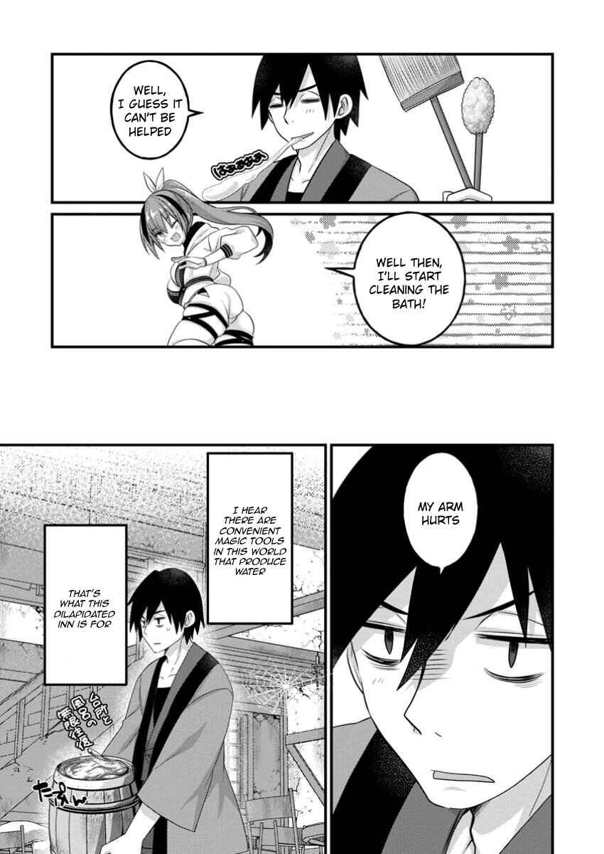 Page 21 Chapter 1 Zecchou Skill Onsen Souzou de Yukemuri Harem wo Kizuku made ~Hensei ga Todokottara Soku Dorei no Isekai Tensei! Akaji Ryokan Saiken Keikaku~