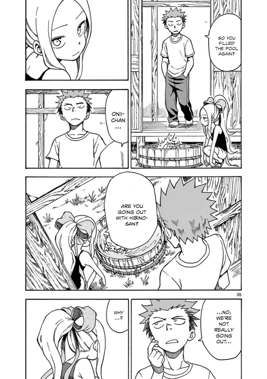 Page 36 Chapter 34 Fudatsuki no Kyoko-chan