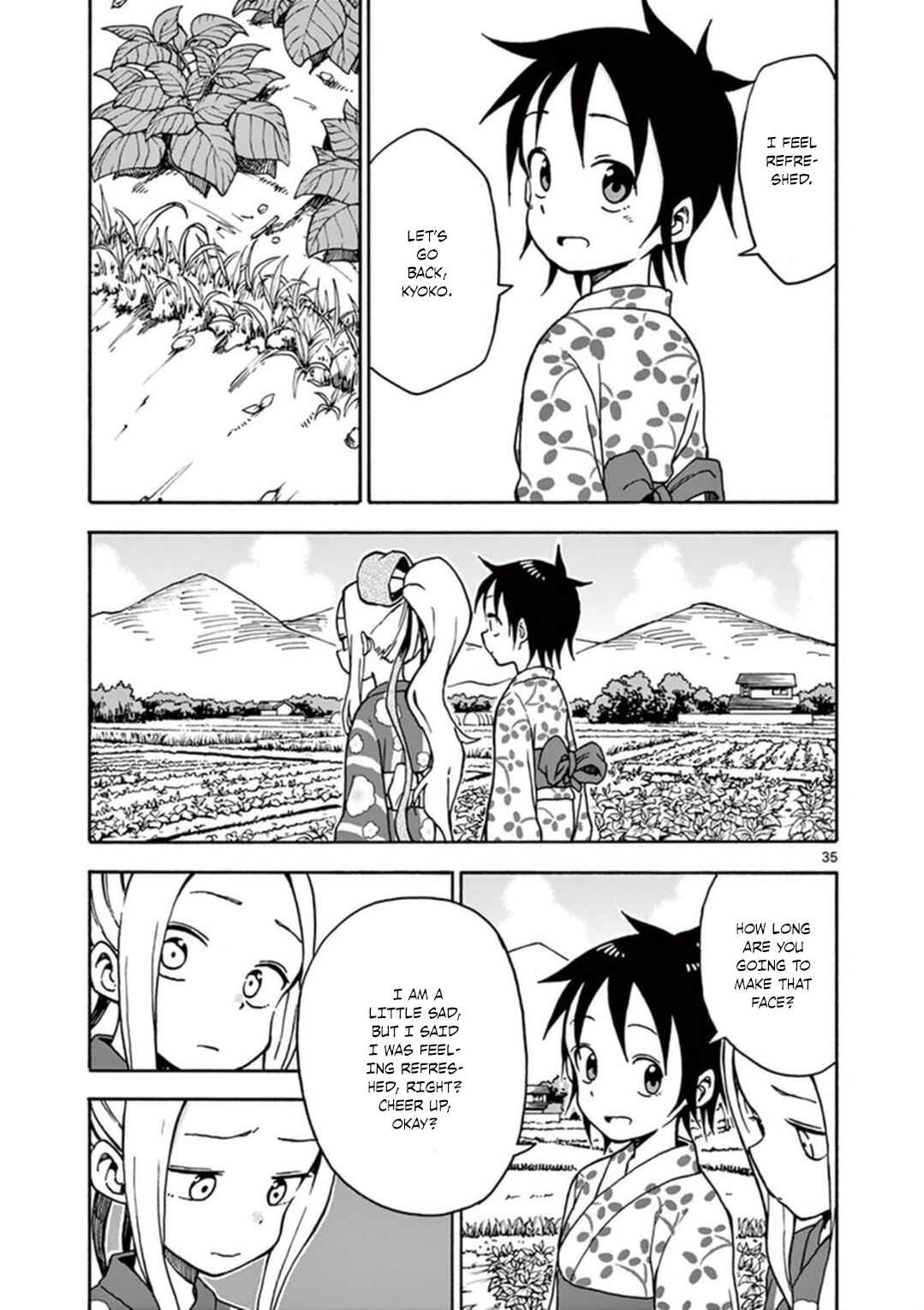 Page 36 Chapter 35 Fudatsuki no Kyoko-chan