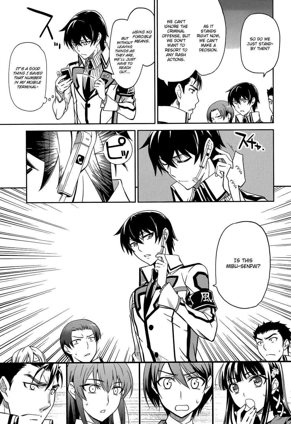 Page 24 Chapter 15 Mahouka Koukou no Rettousei - Nyuugaku-hen