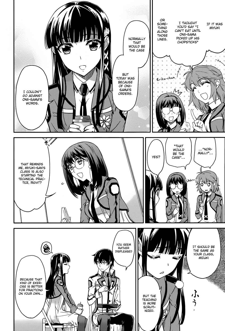 Page 9 Chapter 15 Mahouka Koukou no Rettousei - Nyuugaku-hen