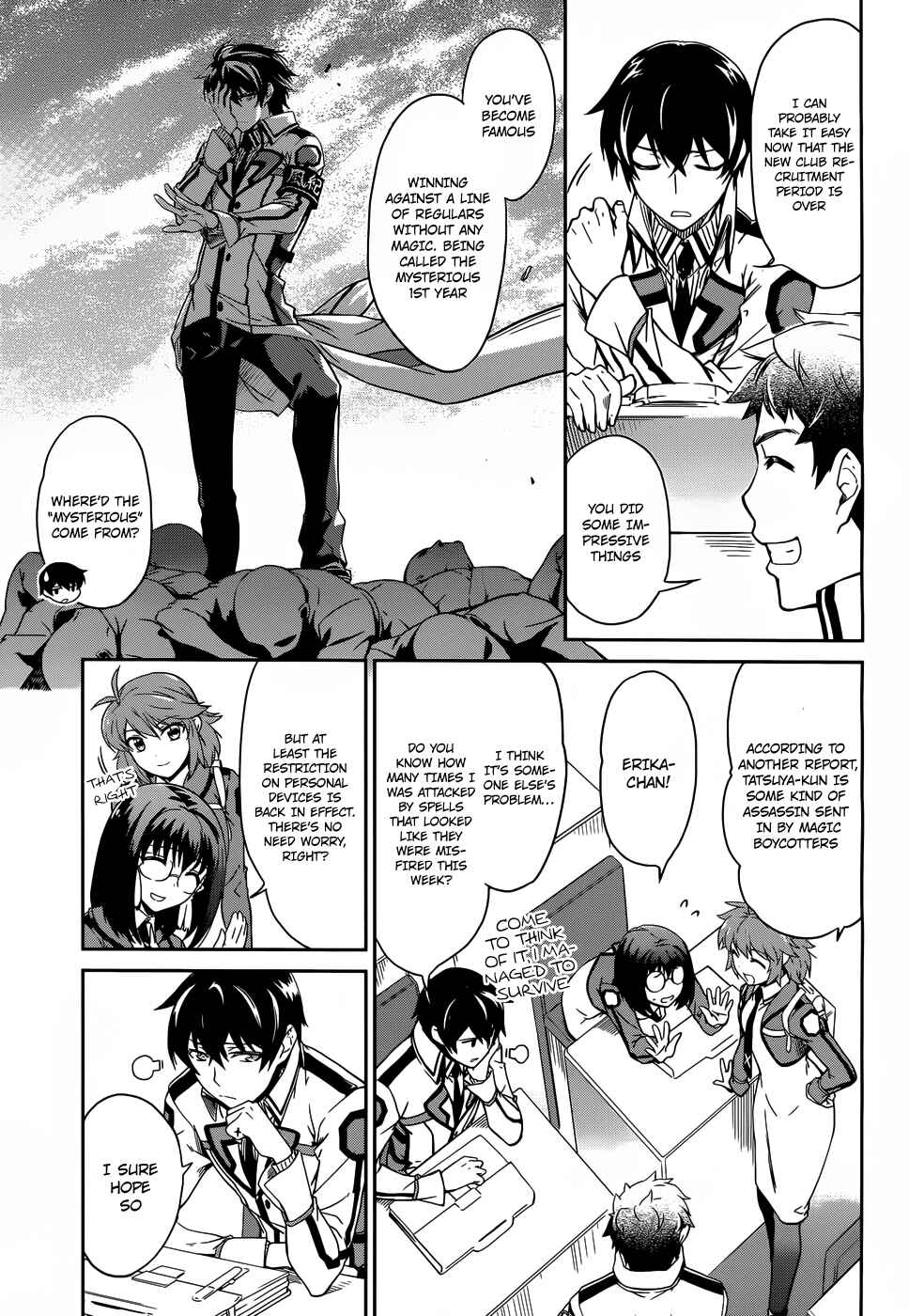 Page 22 Chapter 12 Mahouka Koukou no Rettousei - Nyuugaku-hen