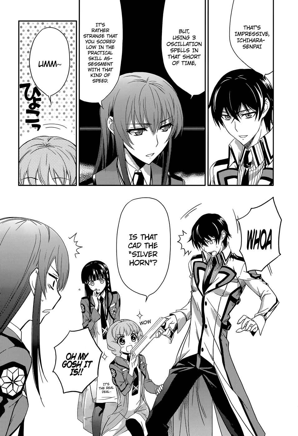 Page 16 Chapter 7 Mahouka Koukou no Rettousei - Nyuugaku-hen