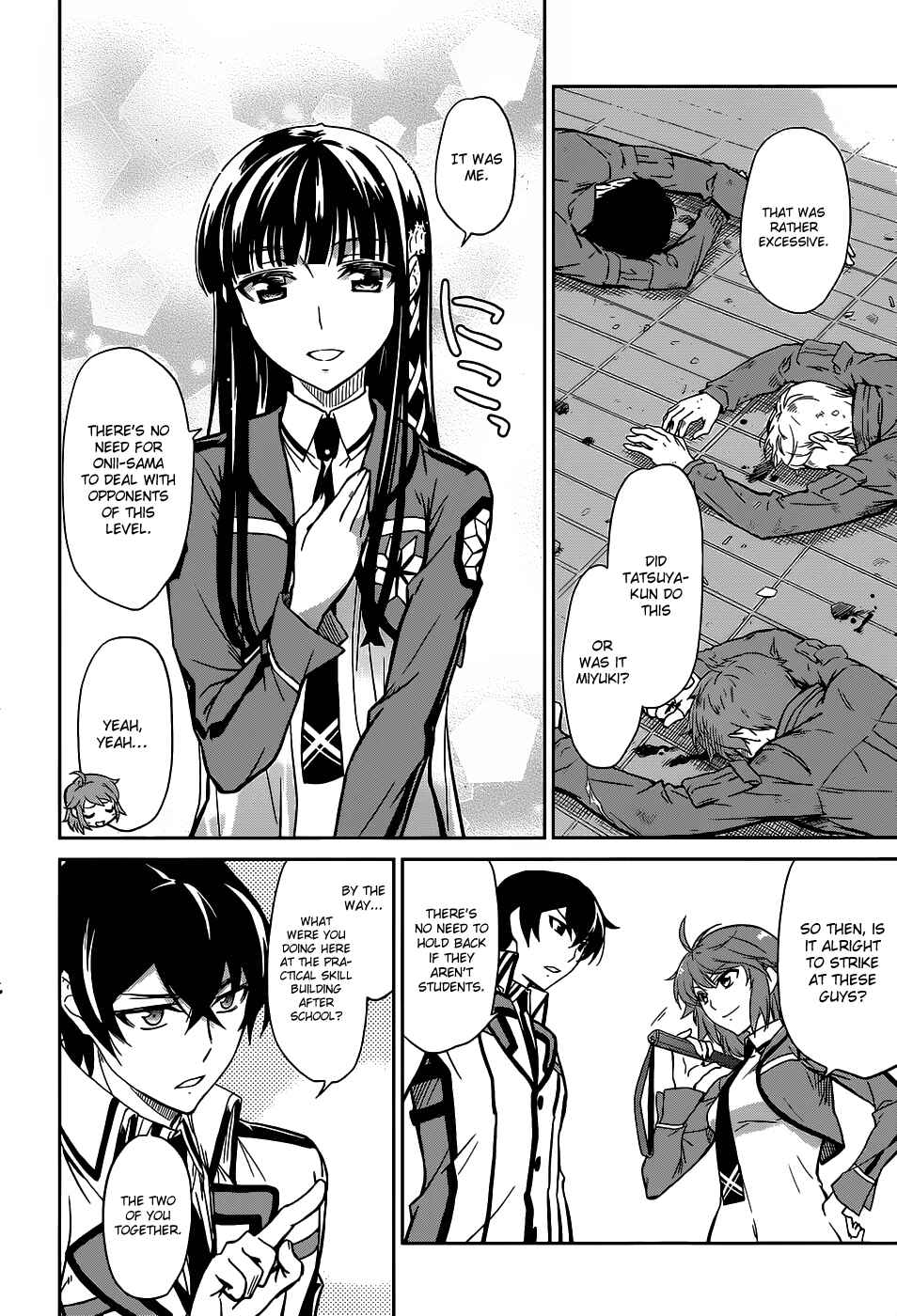 Page 13 Chapter 17 Mahouka Koukou no Rettousei - Nyuugaku-hen