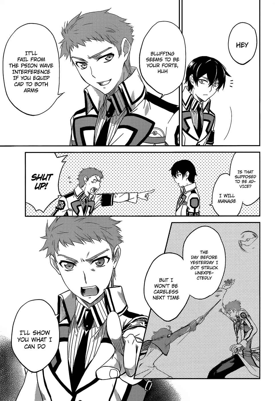 Page 14 Chapter 9 Mahouka Koukou no Rettousei - Nyuugaku-hen