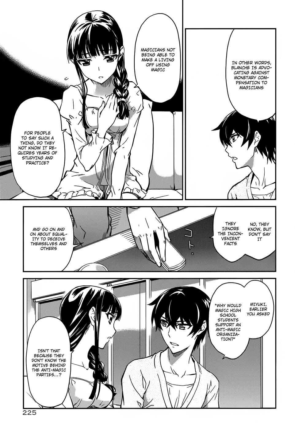 Page 14 Chapter 14 Mahouka Koukou no Rettousei - Nyuugaku-hen
