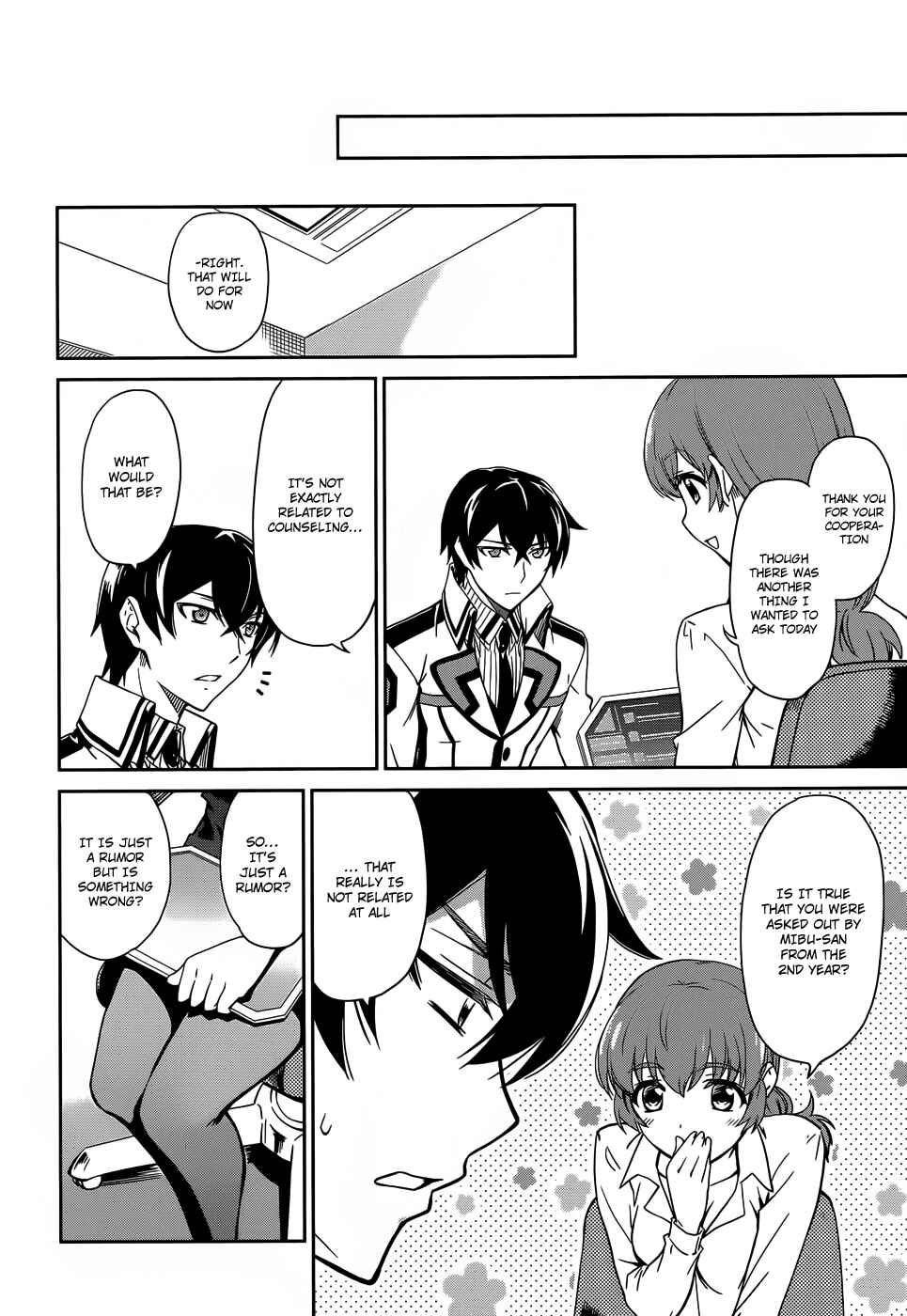 Page 9 Chapter 14 Mahouka Koukou no Rettousei - Nyuugaku-hen
