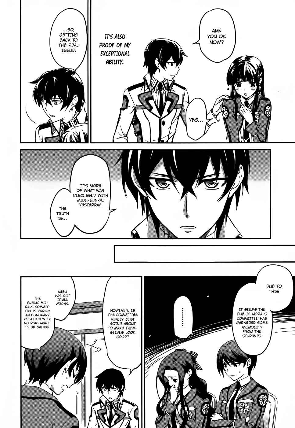 Page 11 Chapter 13 Mahouka Koukou no Rettousei - Nyuugaku-hen