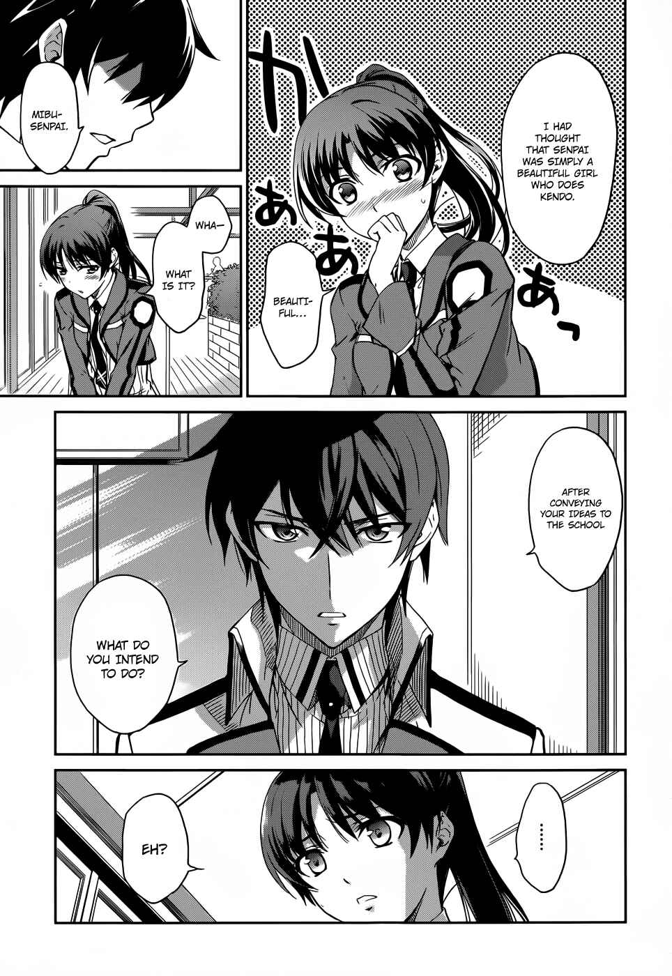 Page 6 Chapter 13 Mahouka Koukou no Rettousei - Nyuugaku-hen