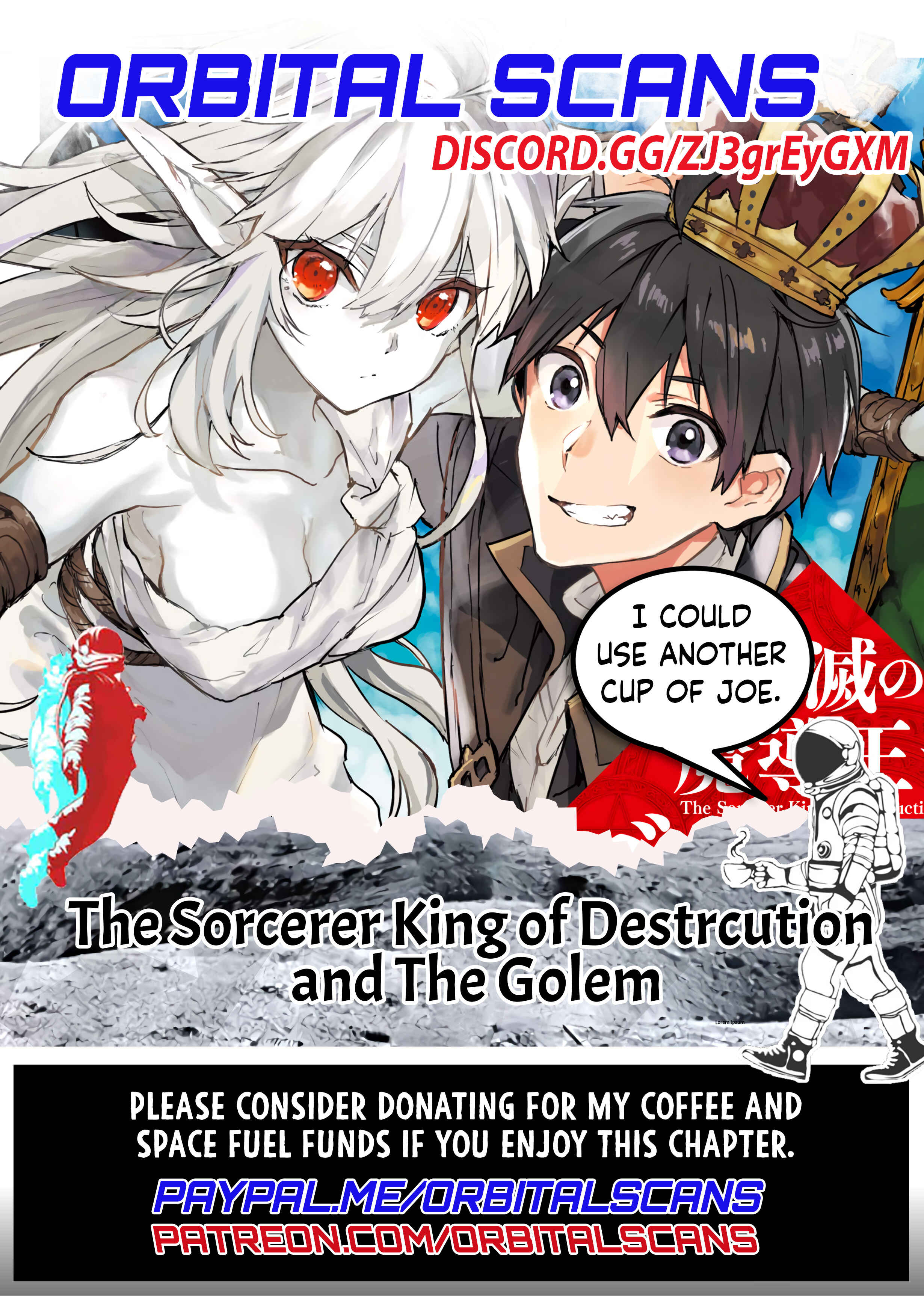 Page 1 Chapter 10.4 The Sorcerer King of Destruction and the Golem of the Barbarian Queen