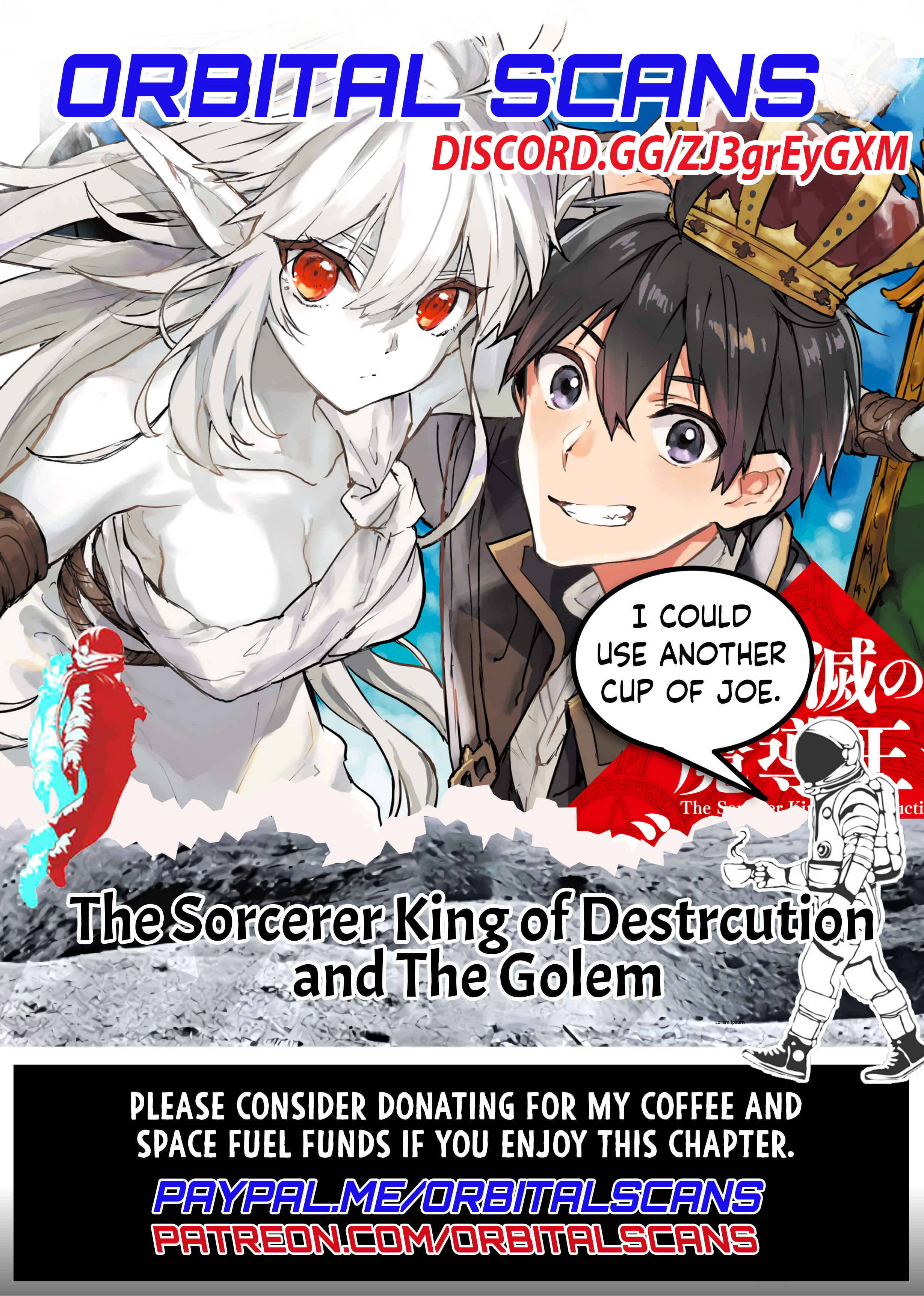 Page 1 Chapter 10.1 The Sorcerer King of Destruction and the Golem of the Barbarian Queen