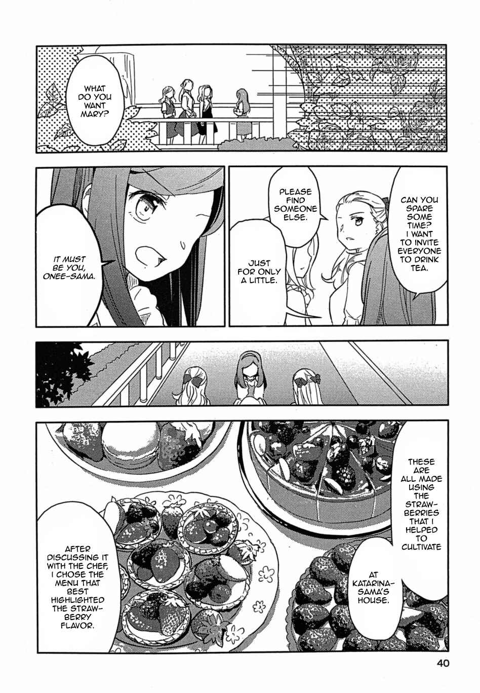 Page 14 Chapter 2 My Next Life as a Villainess: All Routes Lead to Doom! GIRLS PATCH