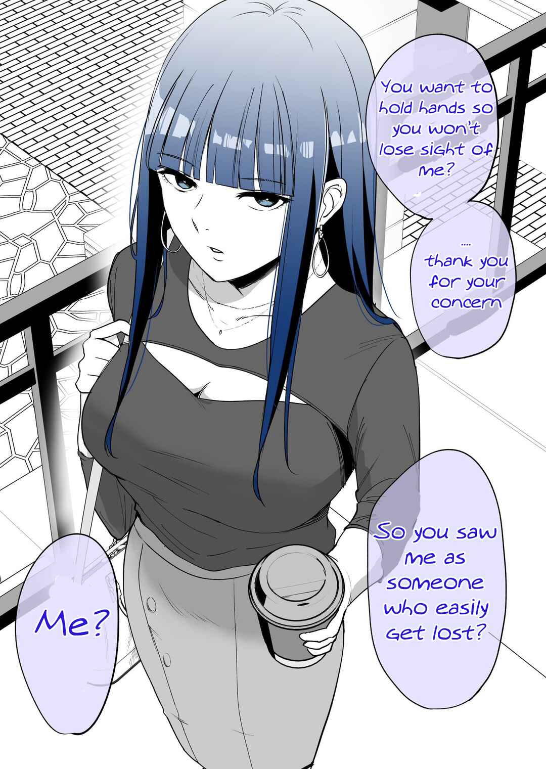 Page 1 Chapter 3 I Tried Asking My Cool Girlfriend for a Favor