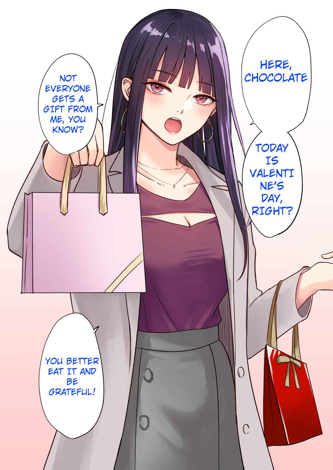 Page 1 Chapter 12 I Tried Asking My Cool Girlfriend for a Favor