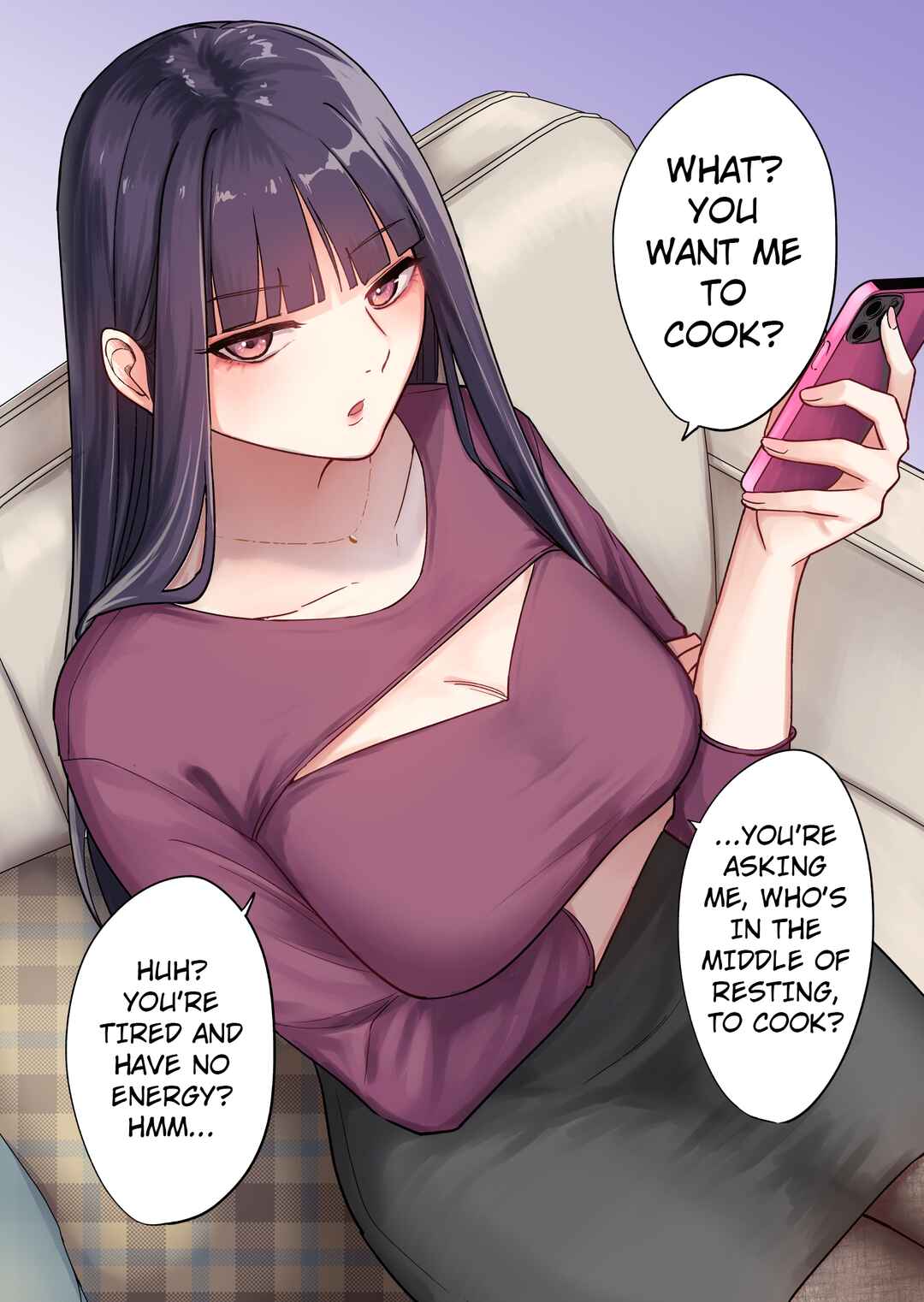Page 1 Chapter 13 I Tried Asking My Cool Girlfriend for a Favor