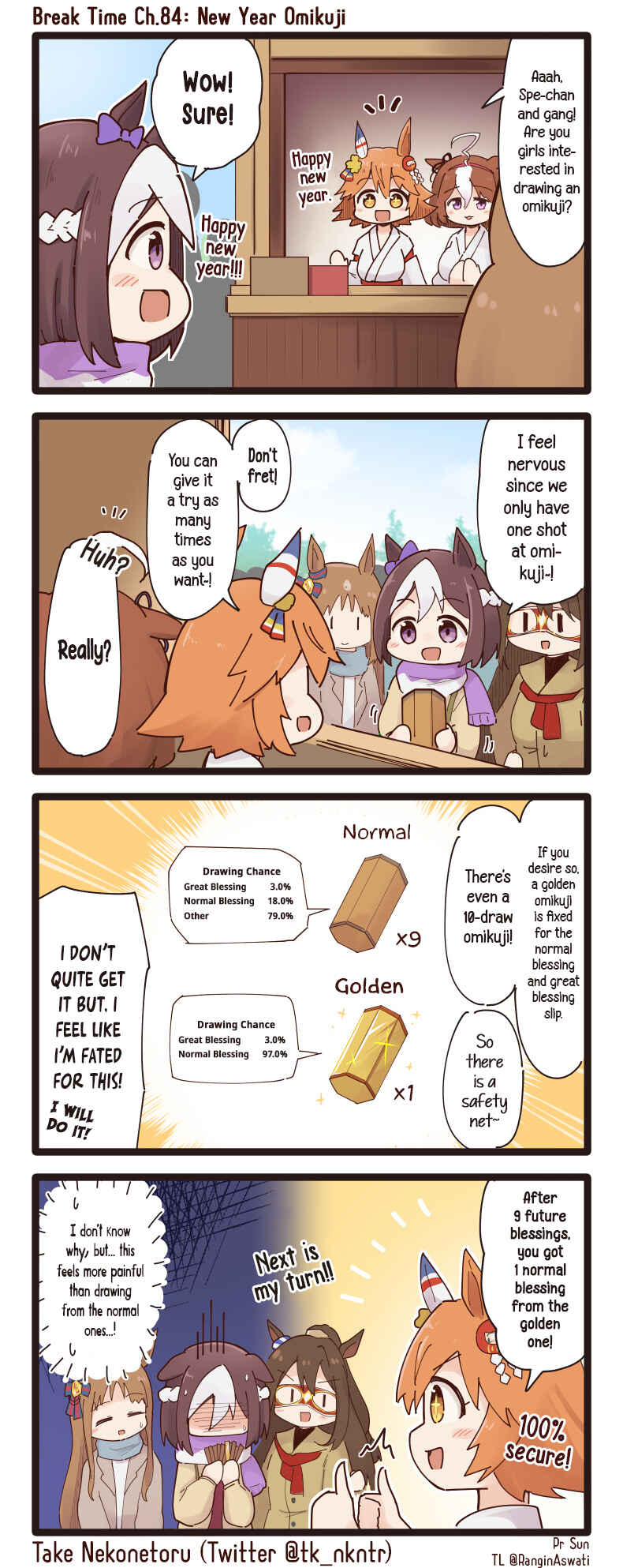 Page 1 Chapter 84 Uma Musume - Break Time (Doujinshi)