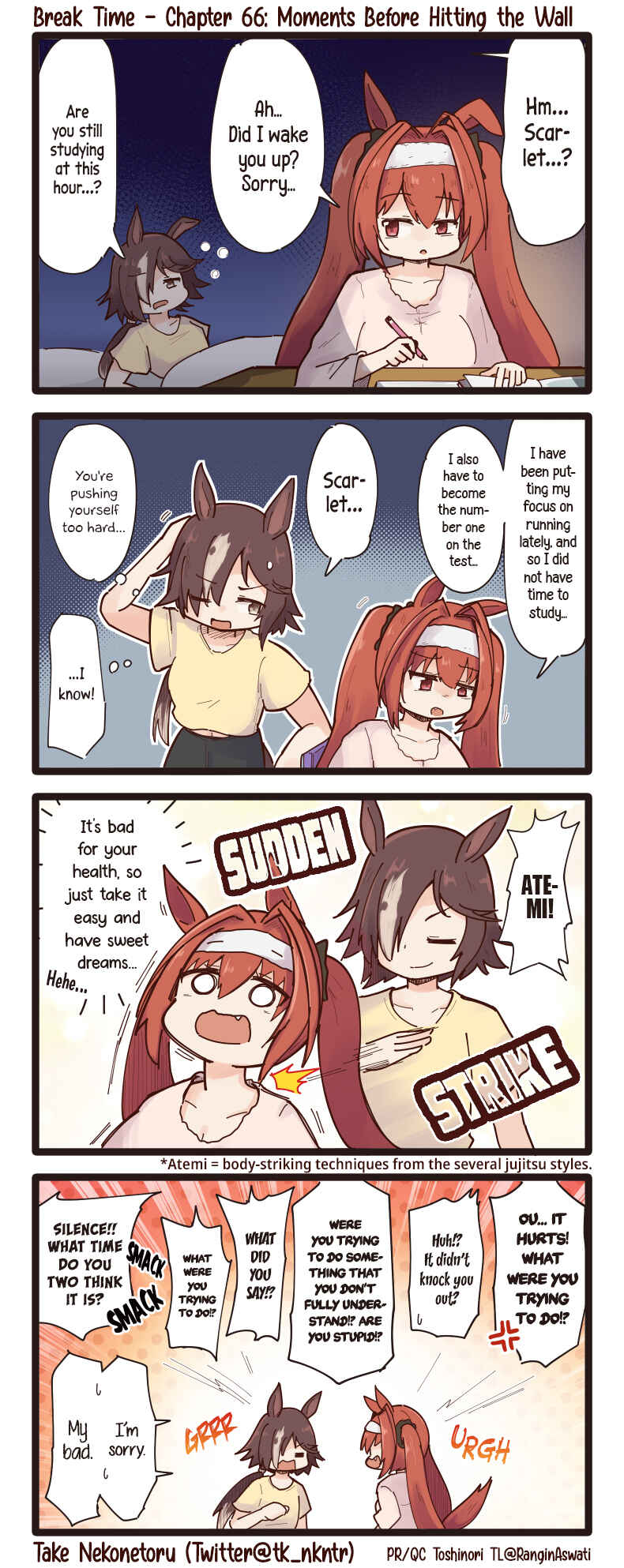 Page 1 Chapter 66 Uma Musume - Break Time (Doujinshi)