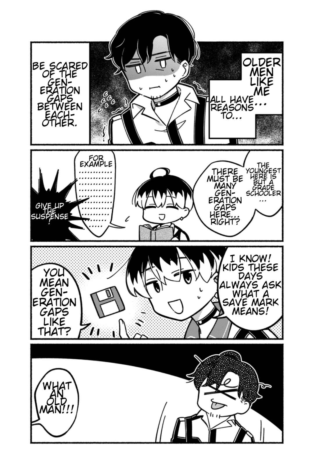 Page 1 Chapter 4 Minigram (MILGRAM 4koma)