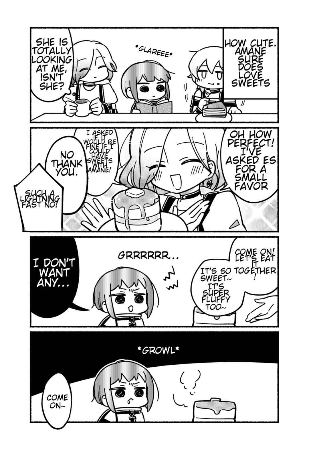 Page 1 Chapter 3 Minigram (MILGRAM 4koma)