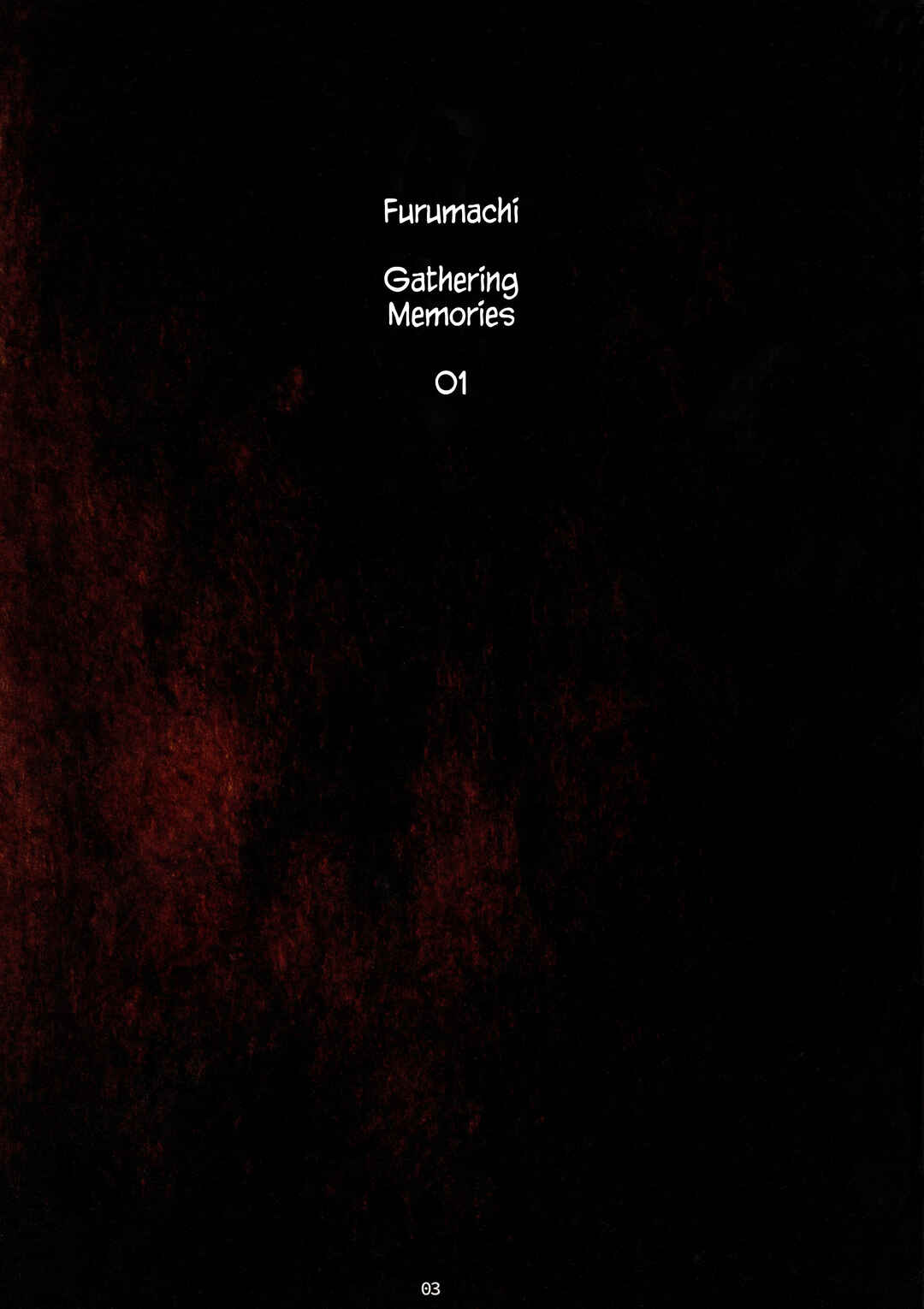 Page 2 Chapter 1 Furumachi Kioku Kaishuu-hen