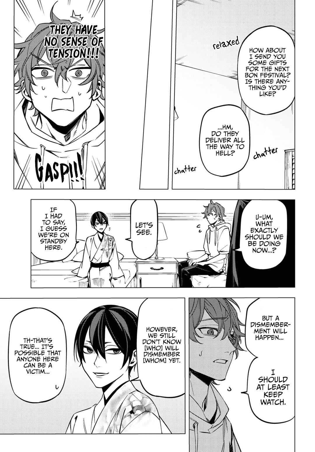 Page 35 Chapter 15 Jigoku Kurayami Hana mo Naki