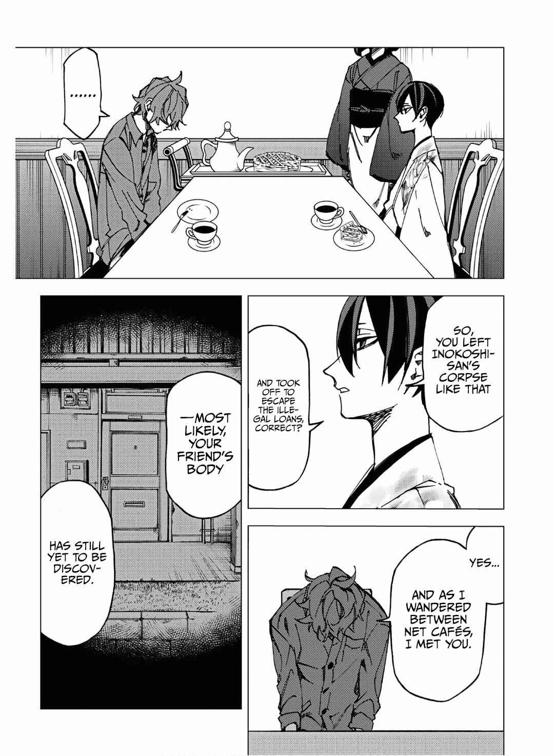 Page 33 Chapter 9 Jigoku Kurayami Hana mo Naki