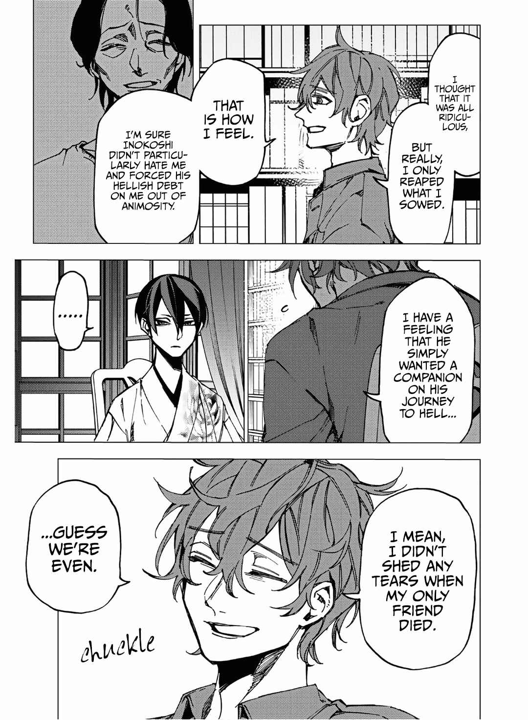 Page 39 Chapter 9 Jigoku Kurayami Hana mo Naki