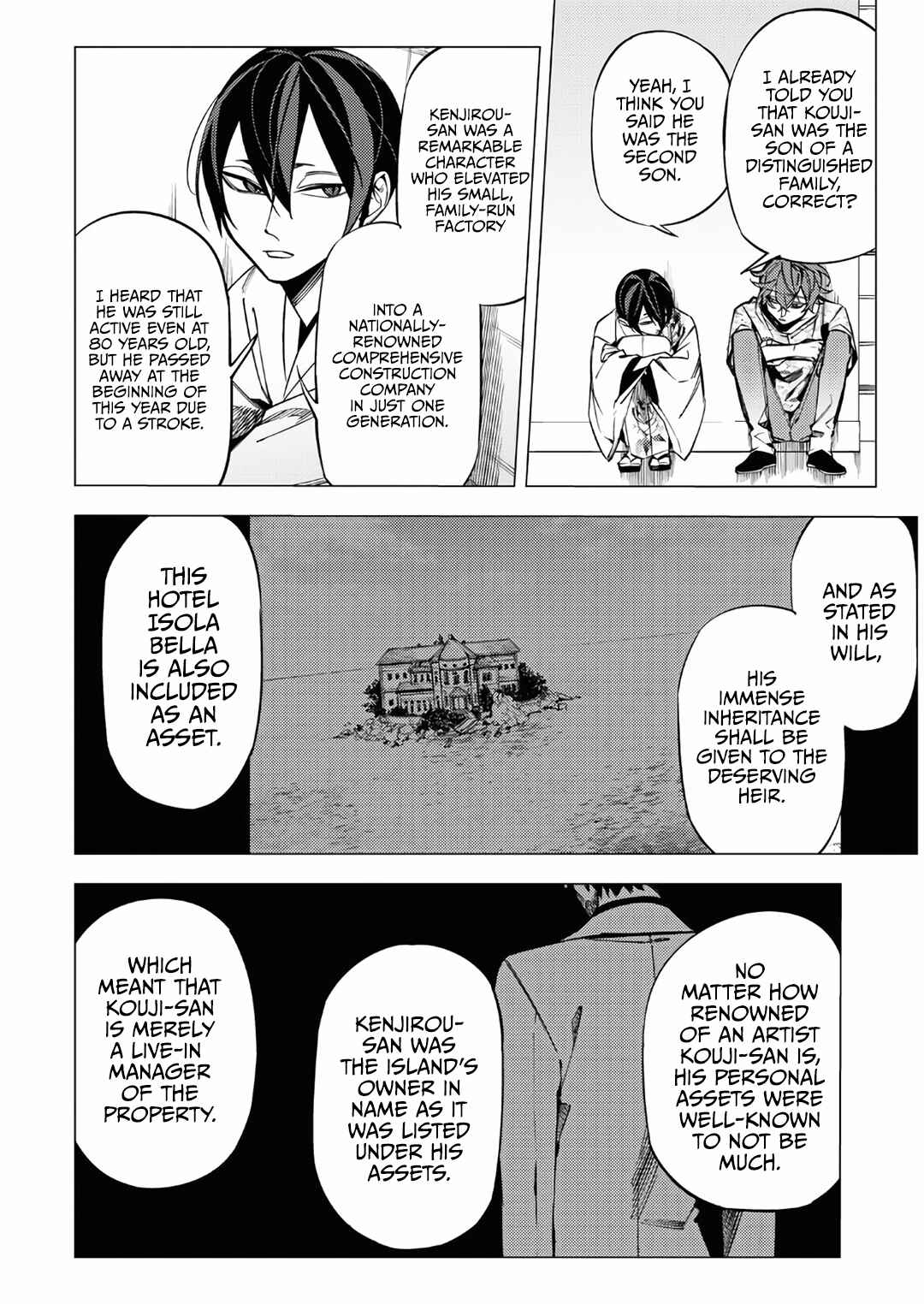 Page 4 Chapter 13 Jigoku Kurayami Hana mo Naki