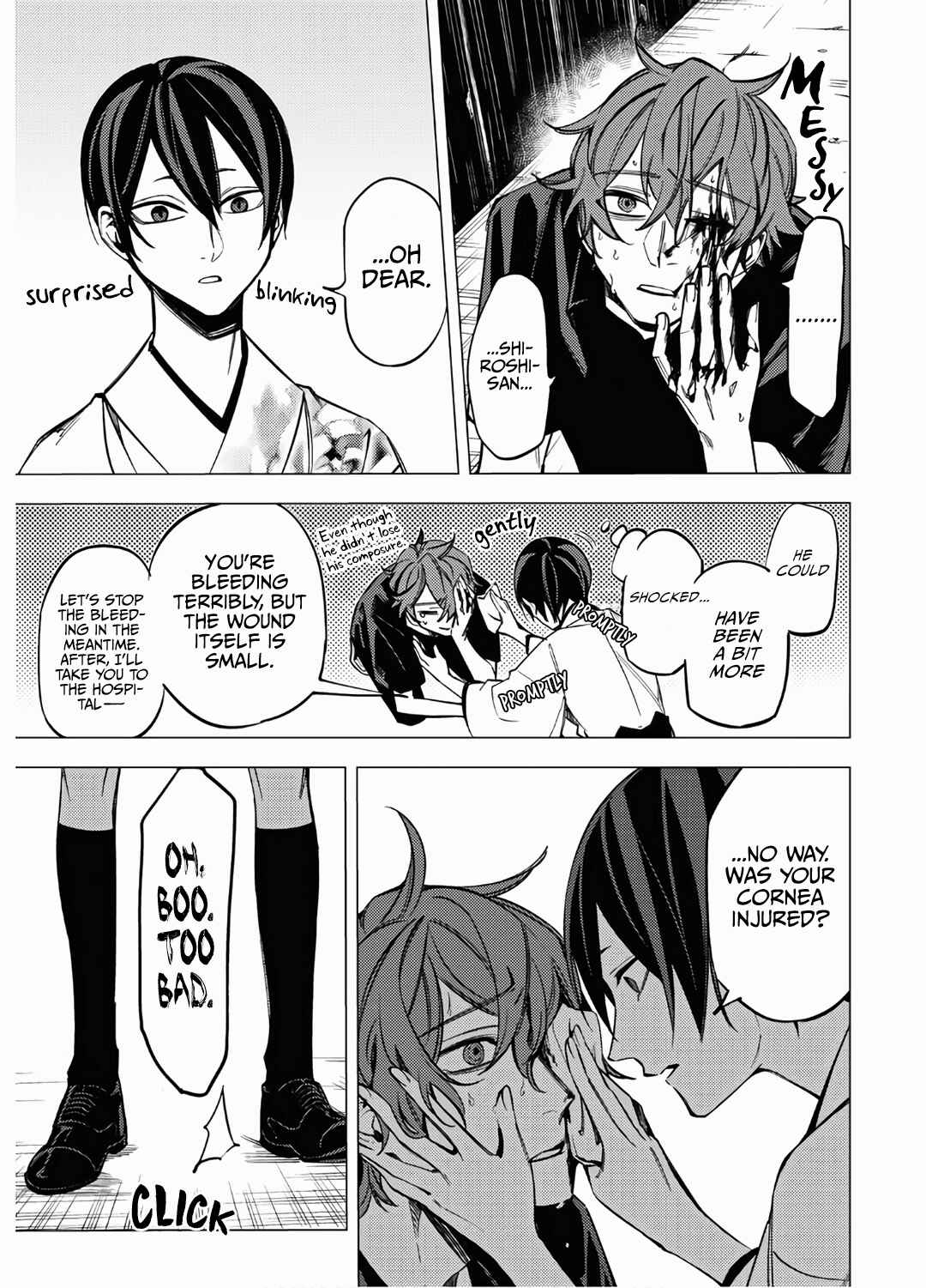 Page 45 Chapter 10 Jigoku Kurayami Hana mo Naki