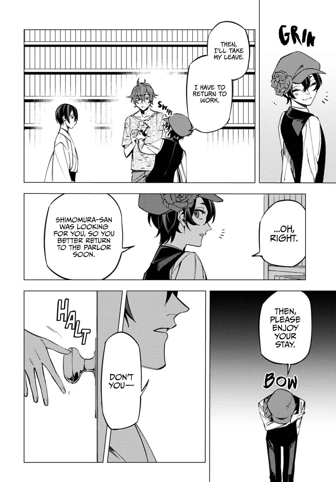 Page 12 Chapter 14 Jigoku Kurayami Hana mo Naki