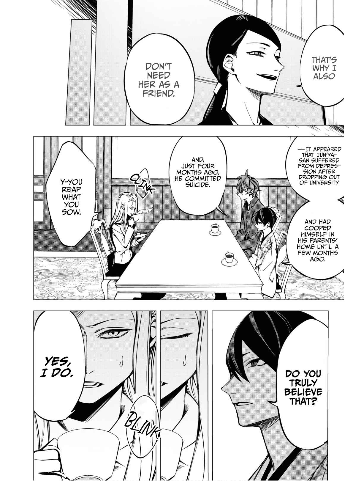 Page 11 Chapter 3 Jigoku Kurayami Hana mo Naki