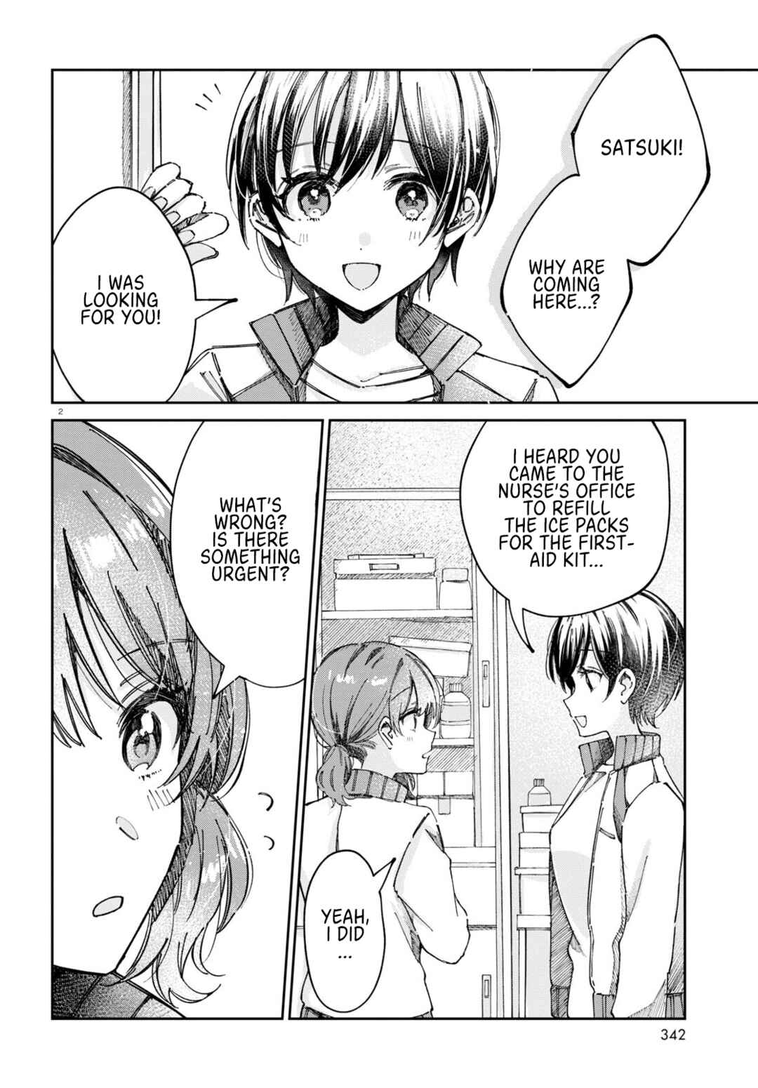Page 2 Chapter 8 Hokenshitsu wa Futarikiri