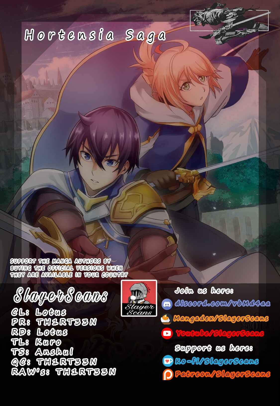 Page 1 Chapter 3 Hortensia Saga
