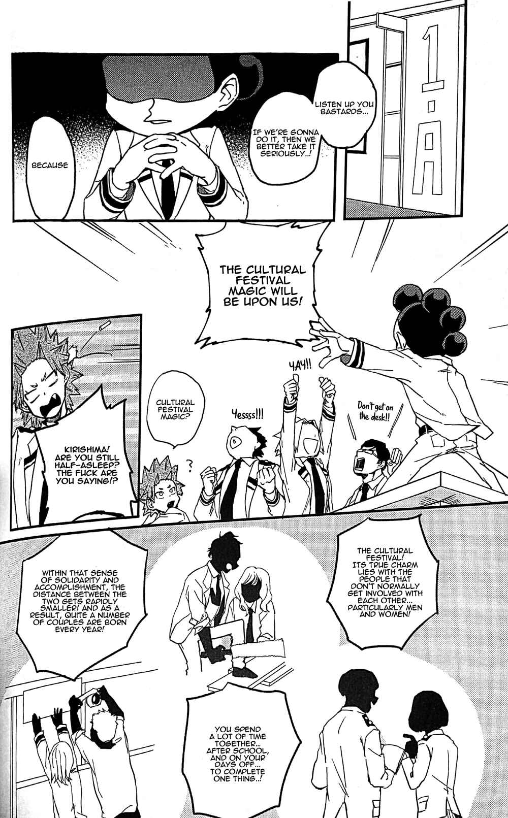 Page 8 Chapter Unknown_2c8d Boku no Hero Academia - Juurokusai (Doujinshi)