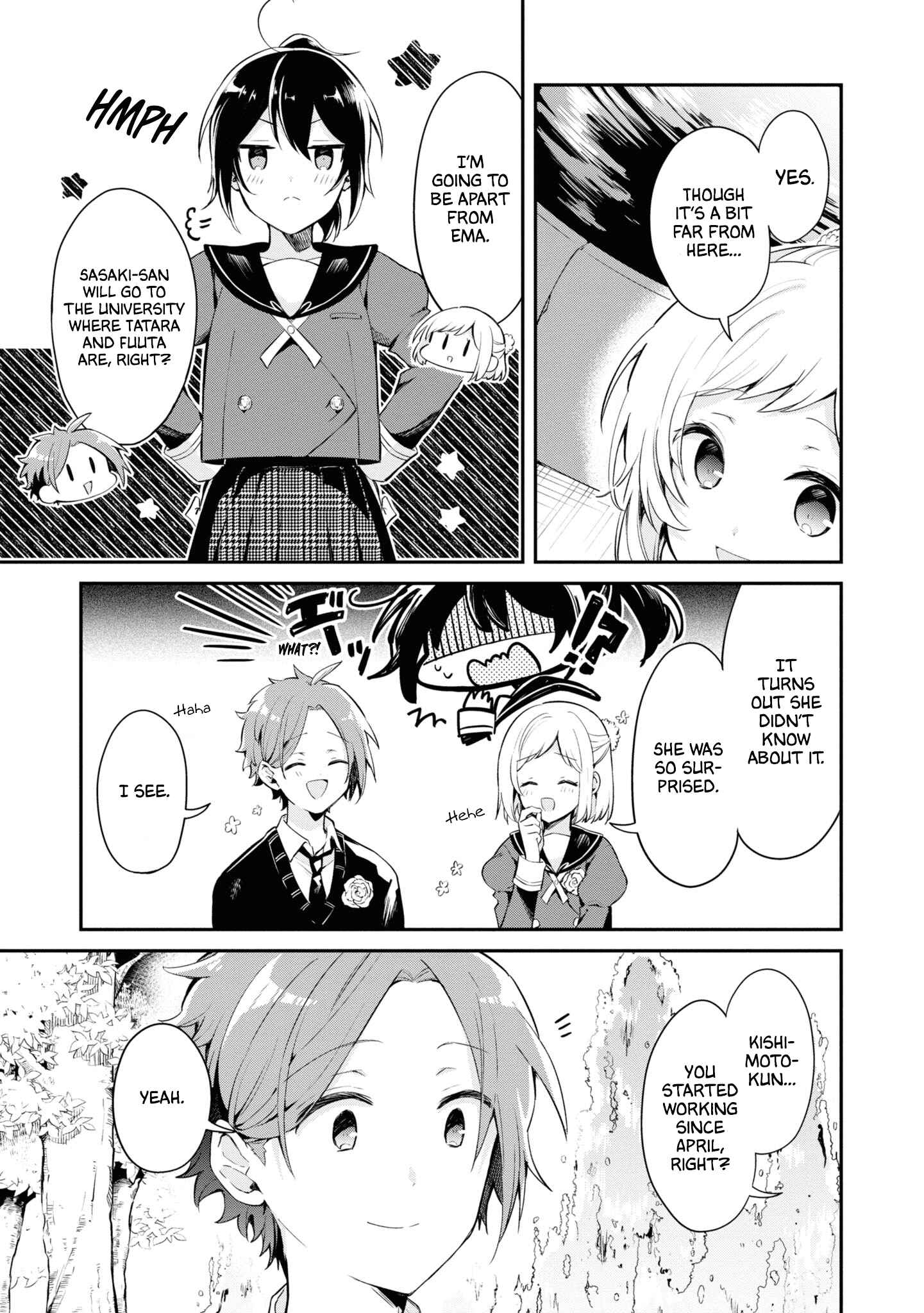 Page 3 Chapter 11.5 Kimi no Yokogao shika Mirenai