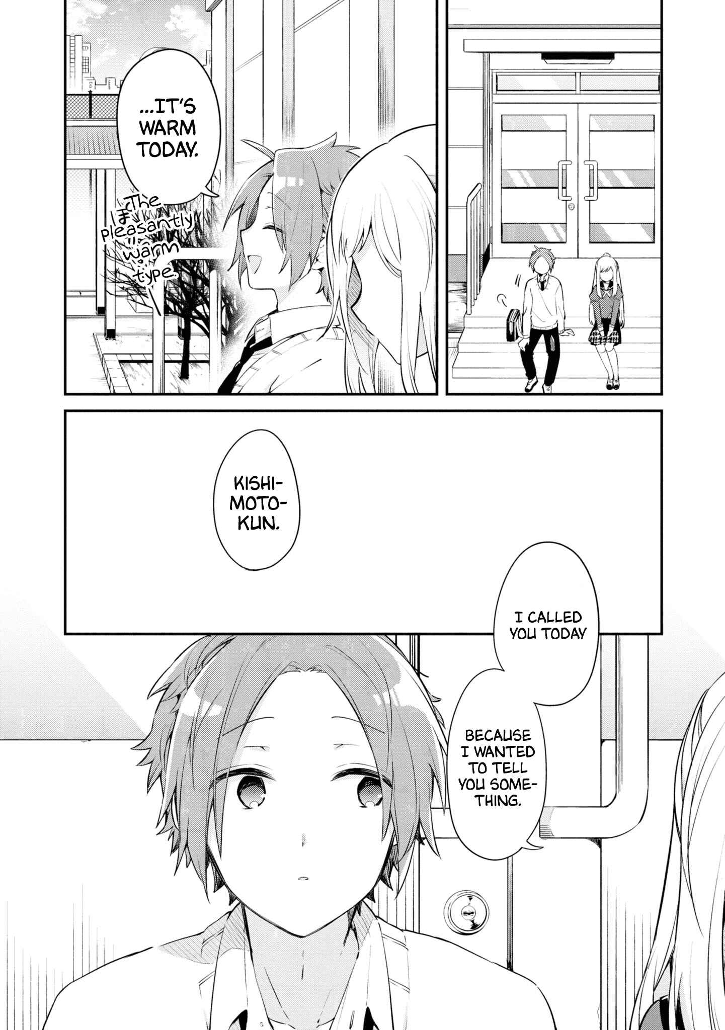 Page 12 Chapter 11 Kimi no Yokogao shika Mirenai