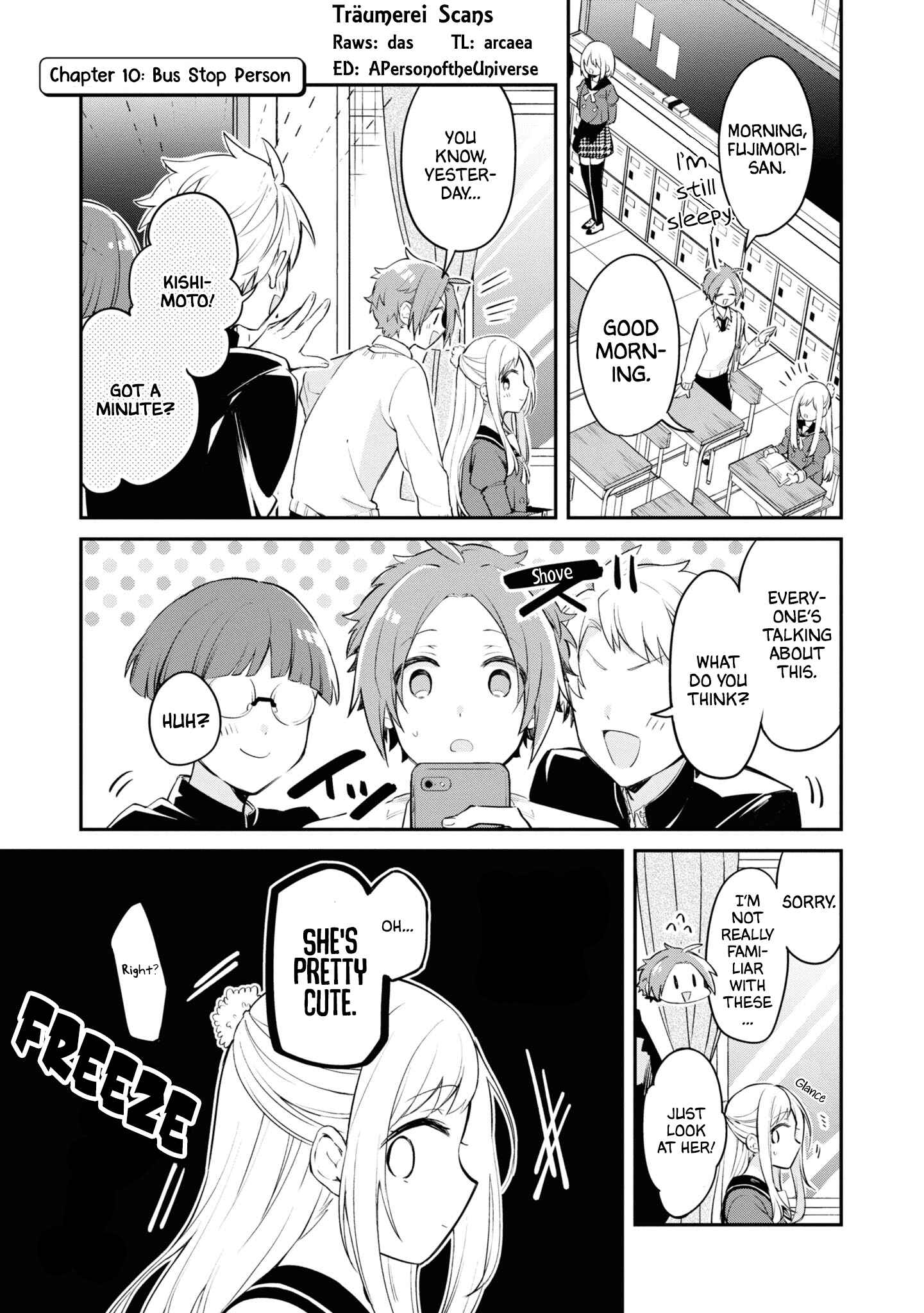 Page 1 Chapter 10 Kimi no Yokogao shika Mirenai