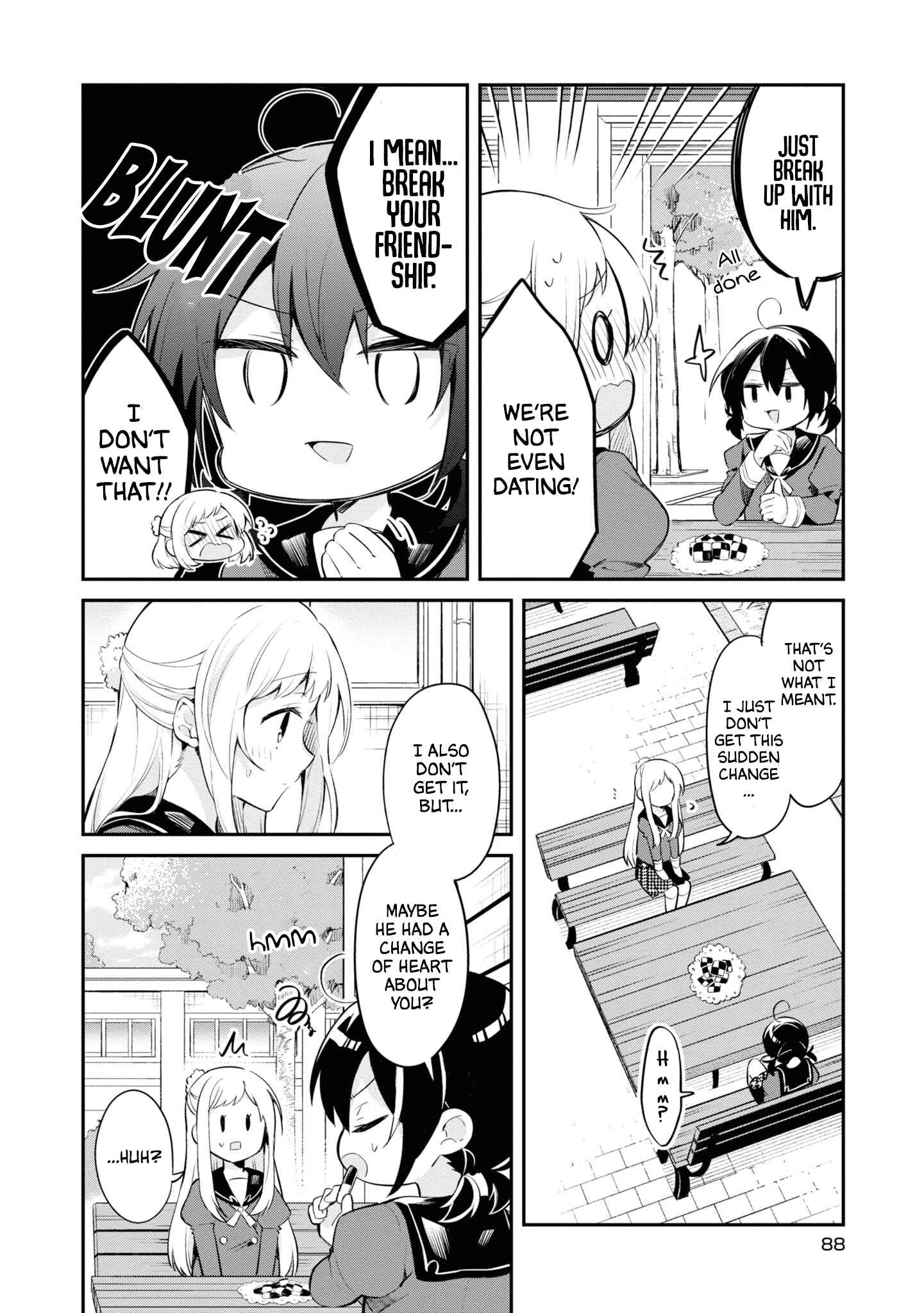 Page 14 Chapter 9 Kimi no Yokogao shika Mirenai