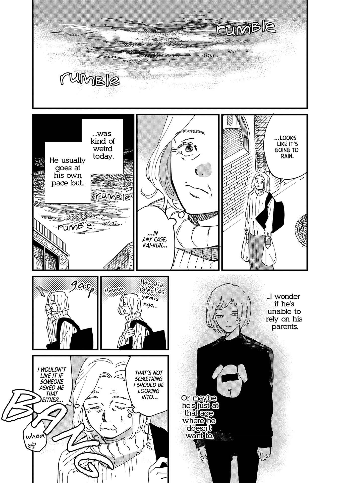 Page 19 Chapter 4 Umi ga Hashiru End Roll
