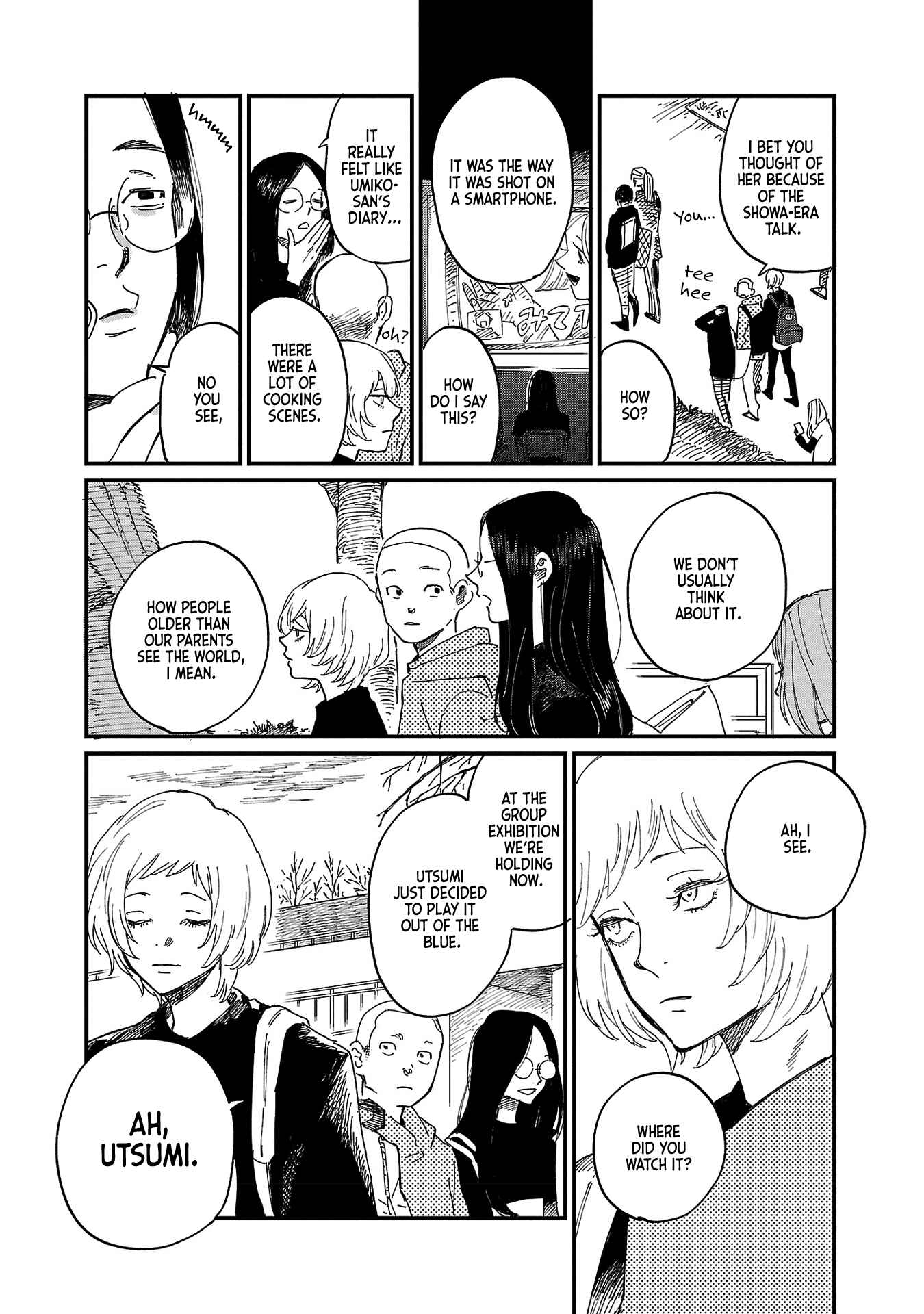 Page 6 Chapter 4 Umi ga Hashiru End Roll