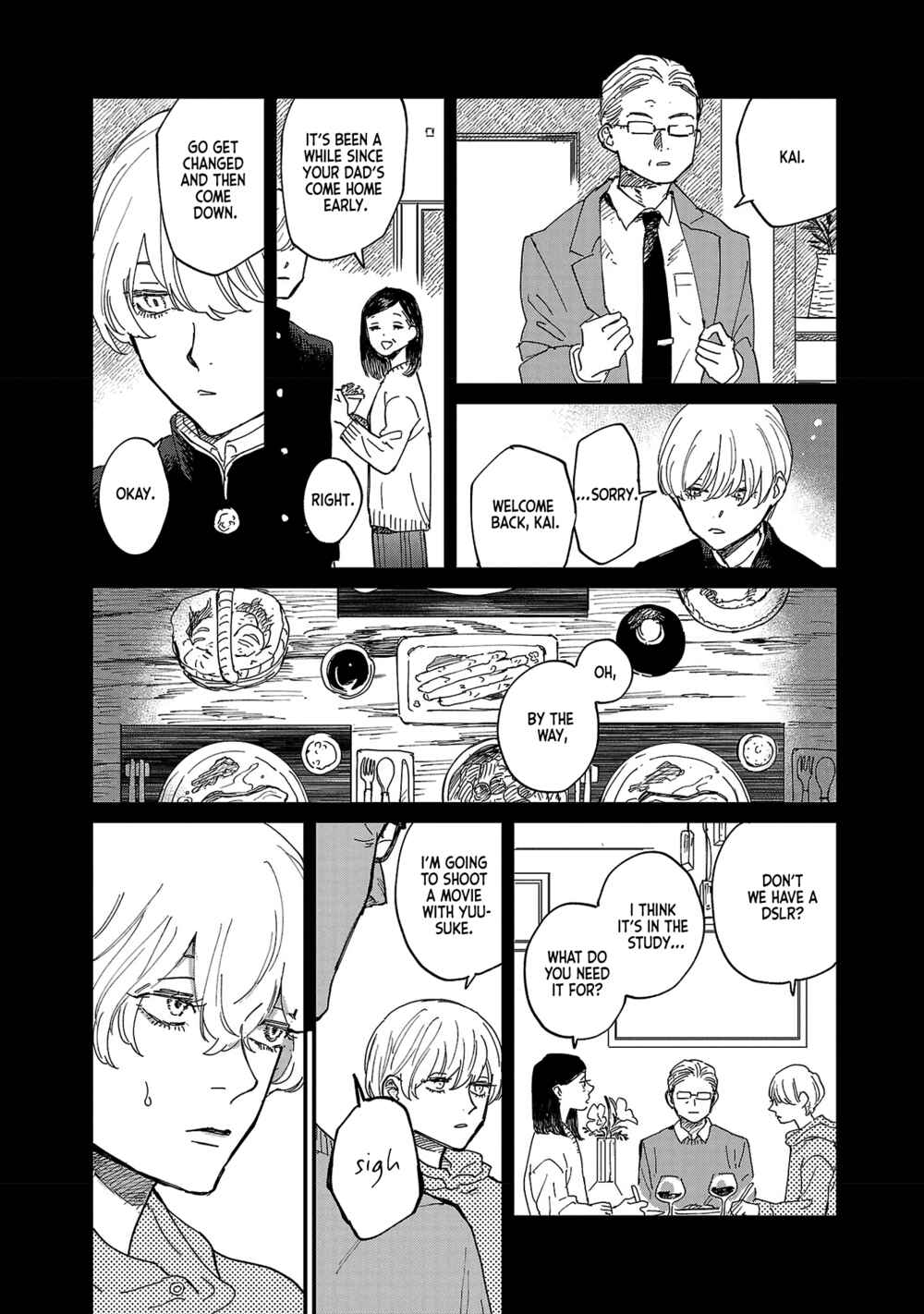 Page 4 Chapter 5 Umi ga Hashiru End Roll