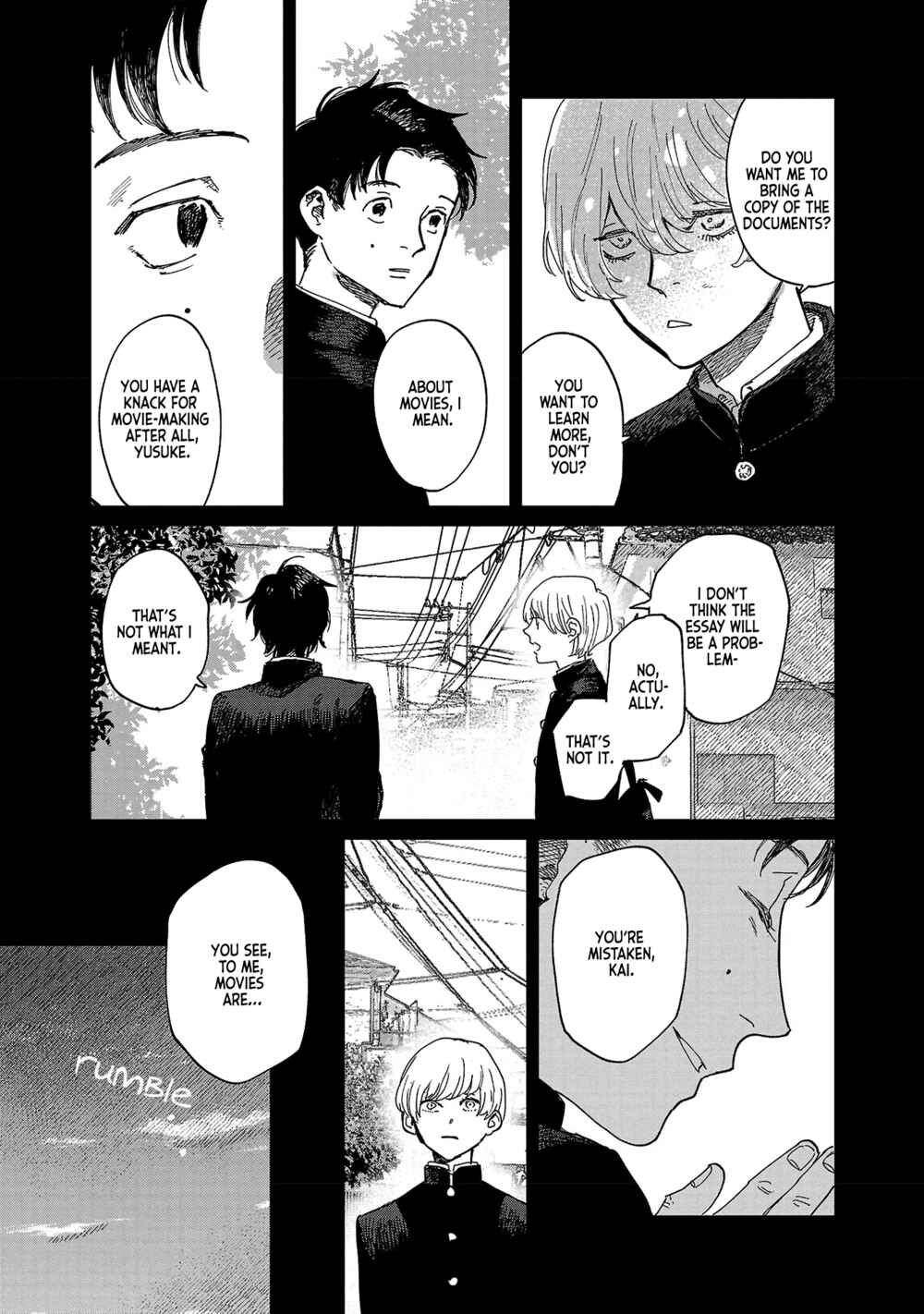 Page 9 Chapter 5 Umi ga Hashiru End Roll