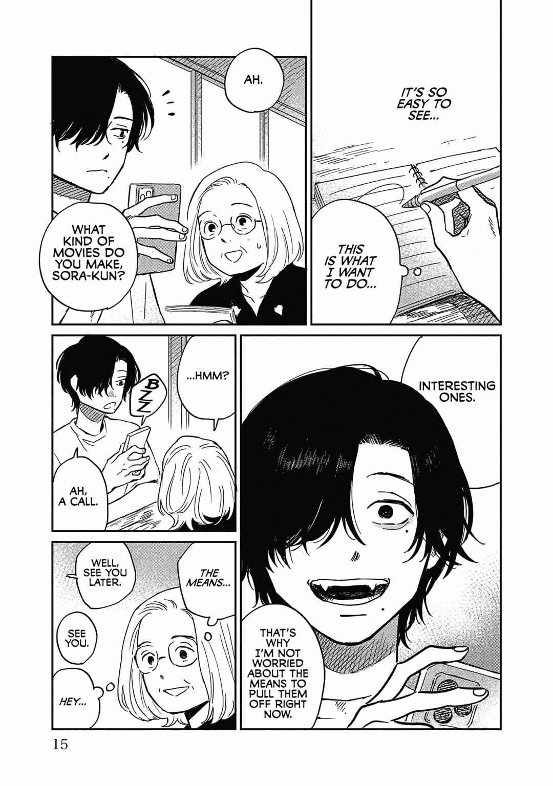 Page 8 Chapter 16 Umi ga Hashiru End Roll