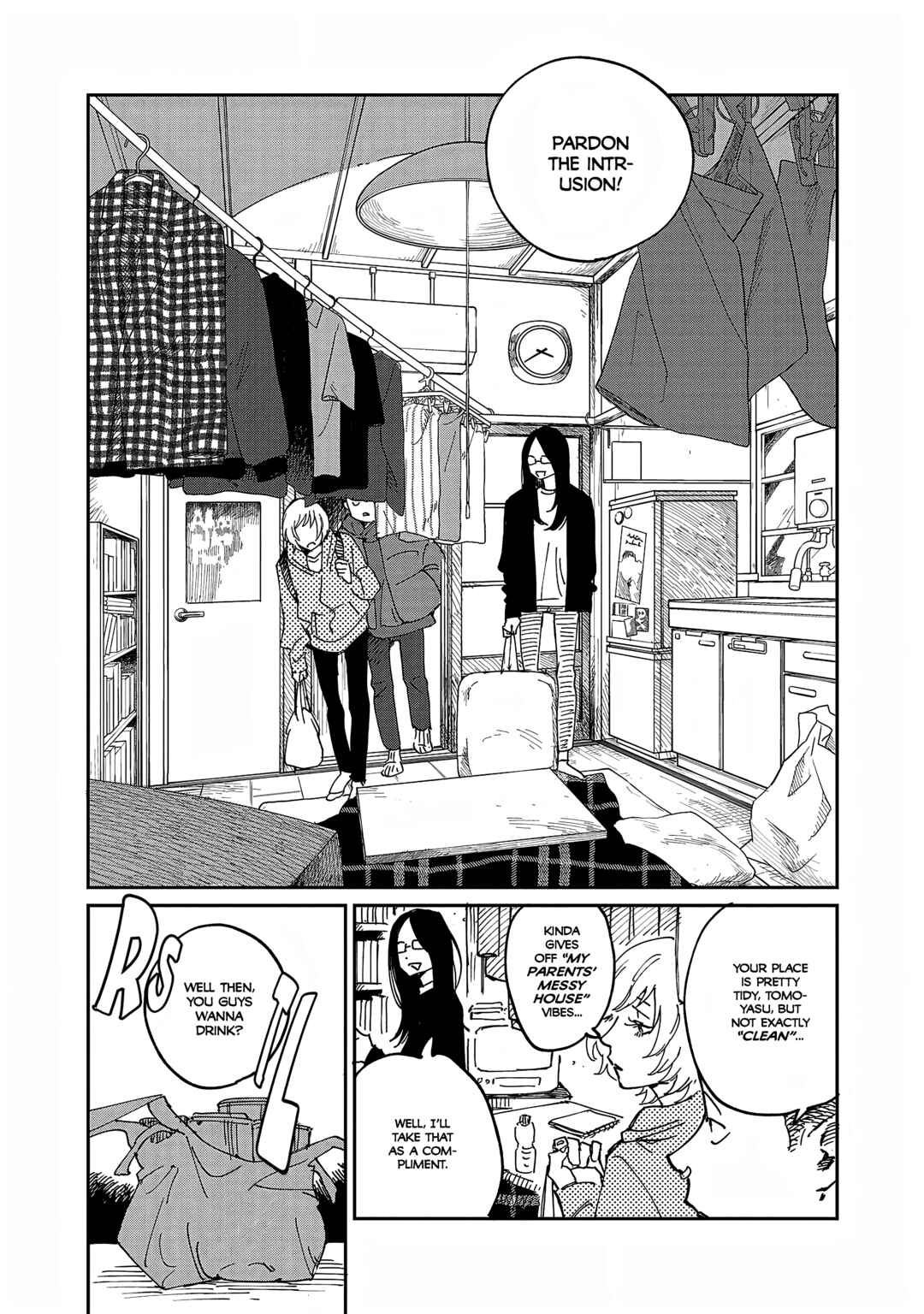 Page 3 Chapter 34.6 Umi ga Hashiru End Roll