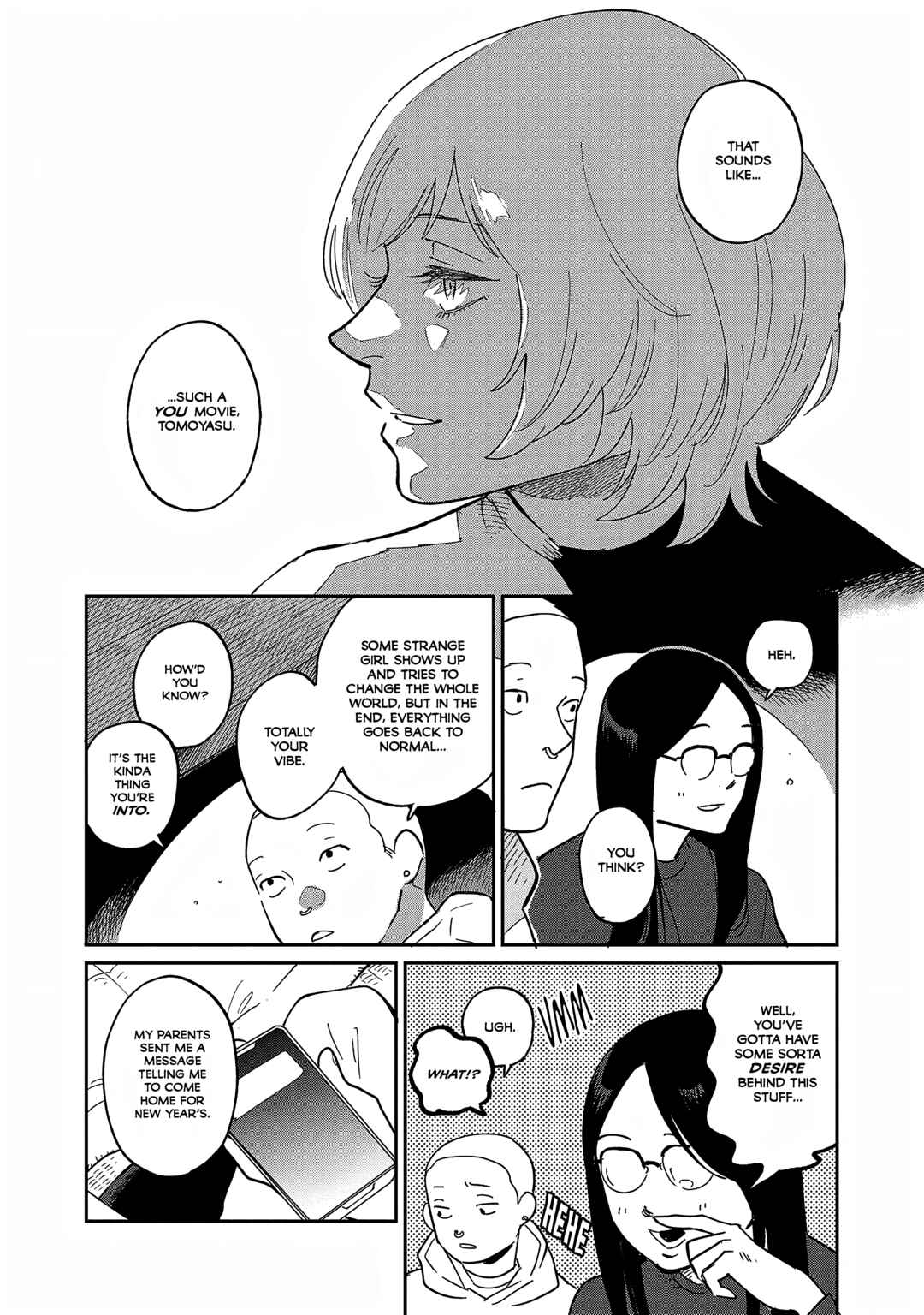 Page 14 Chapter 36 Umi ga Hashiru End Roll
